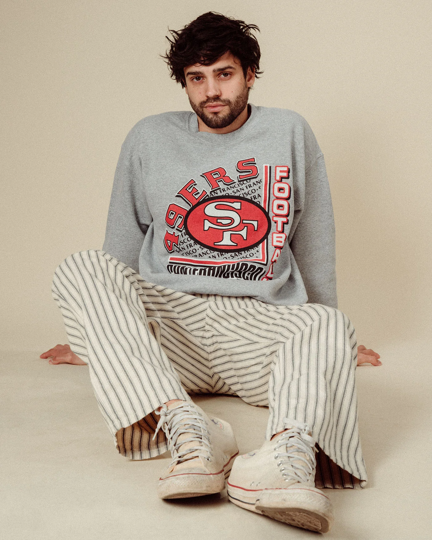 San Francisco 49ers Backfield Crew Fleece - Image 2