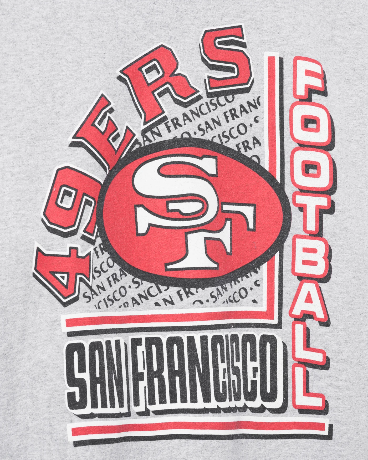 San Francisco 49ers Backfield Crew Fleece - Image 4