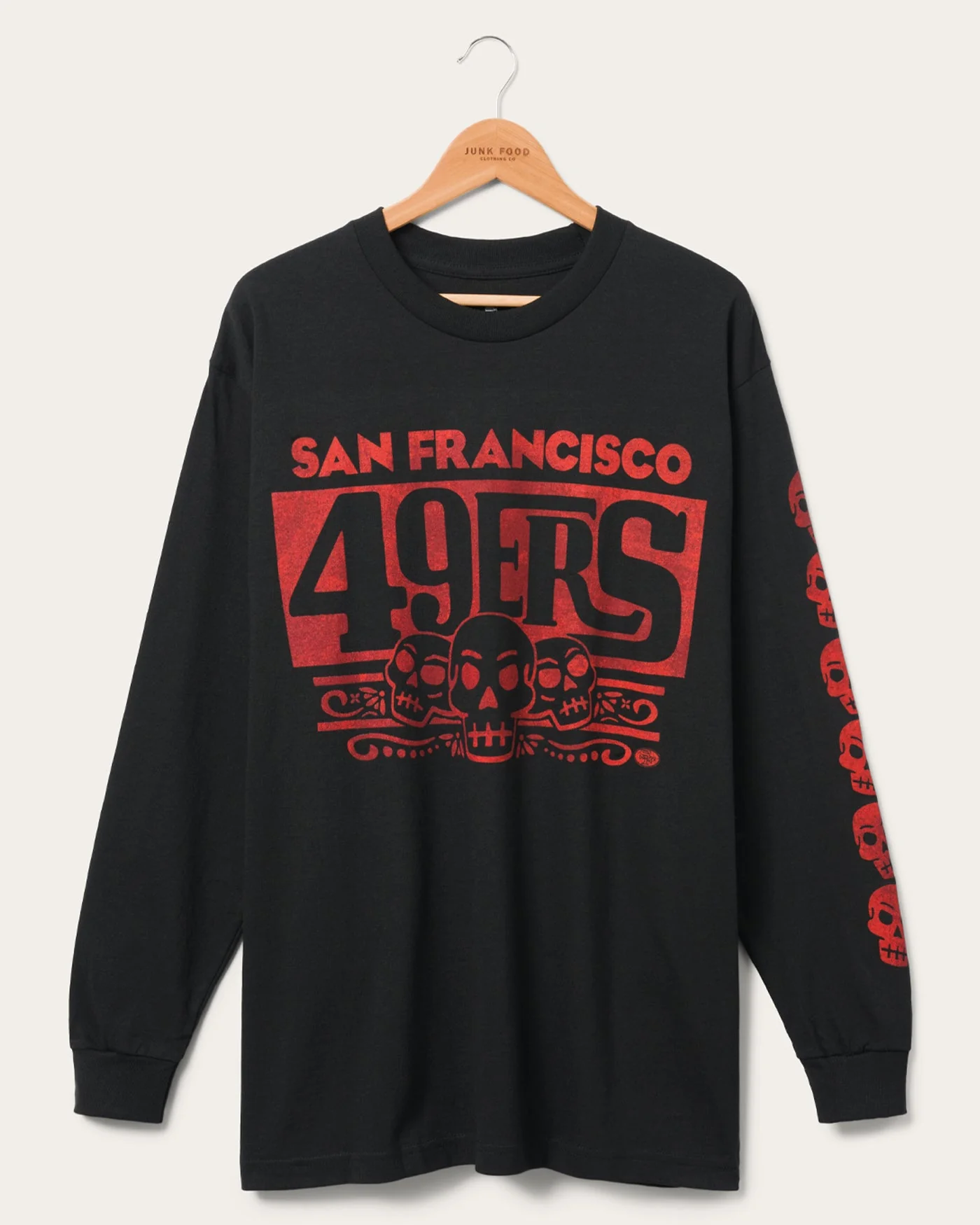 San Francisco 49ers Dia De Los Muertos Long Sleeve