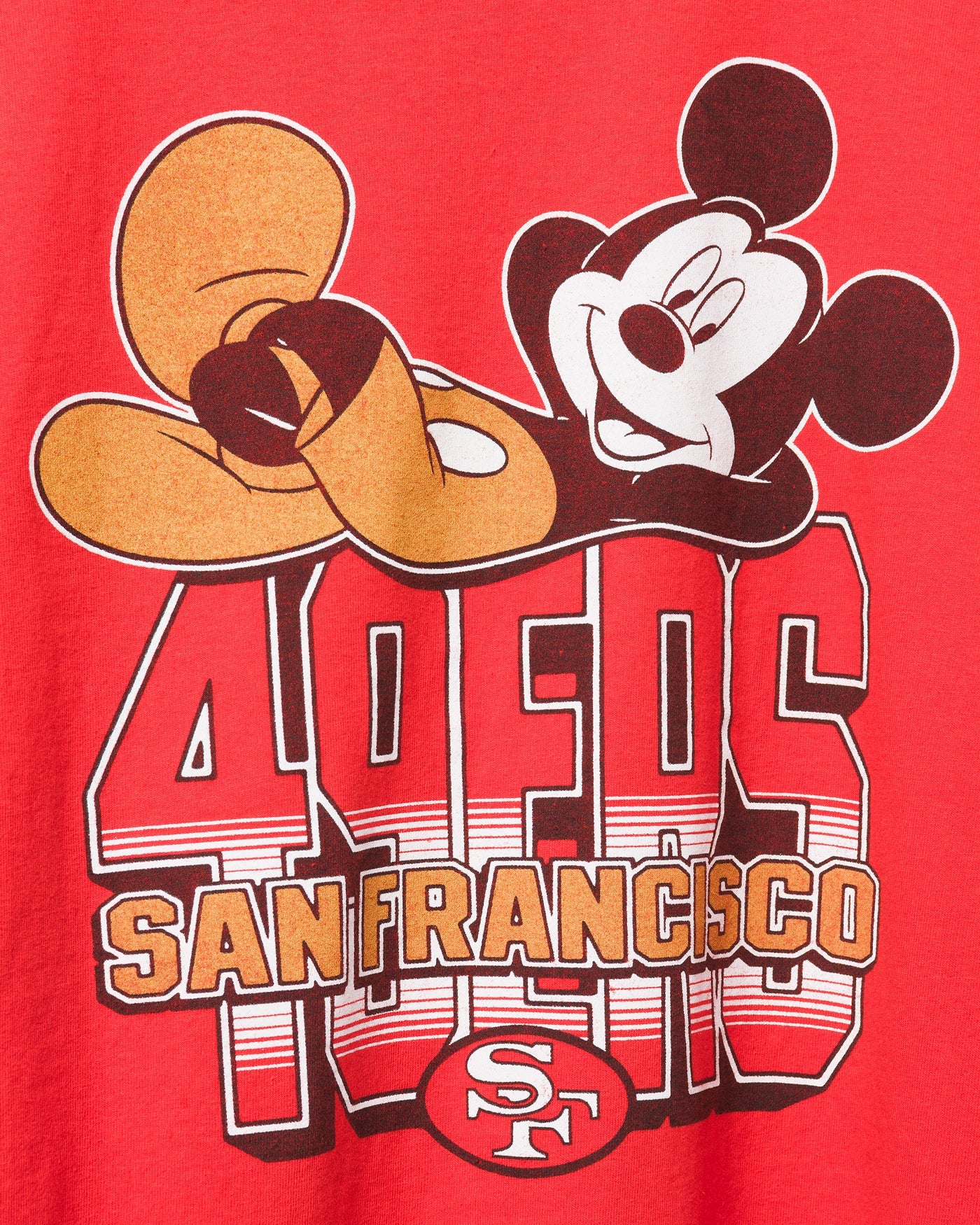 San Francisco 49ers Mickey Kick Back Tee - Image 3