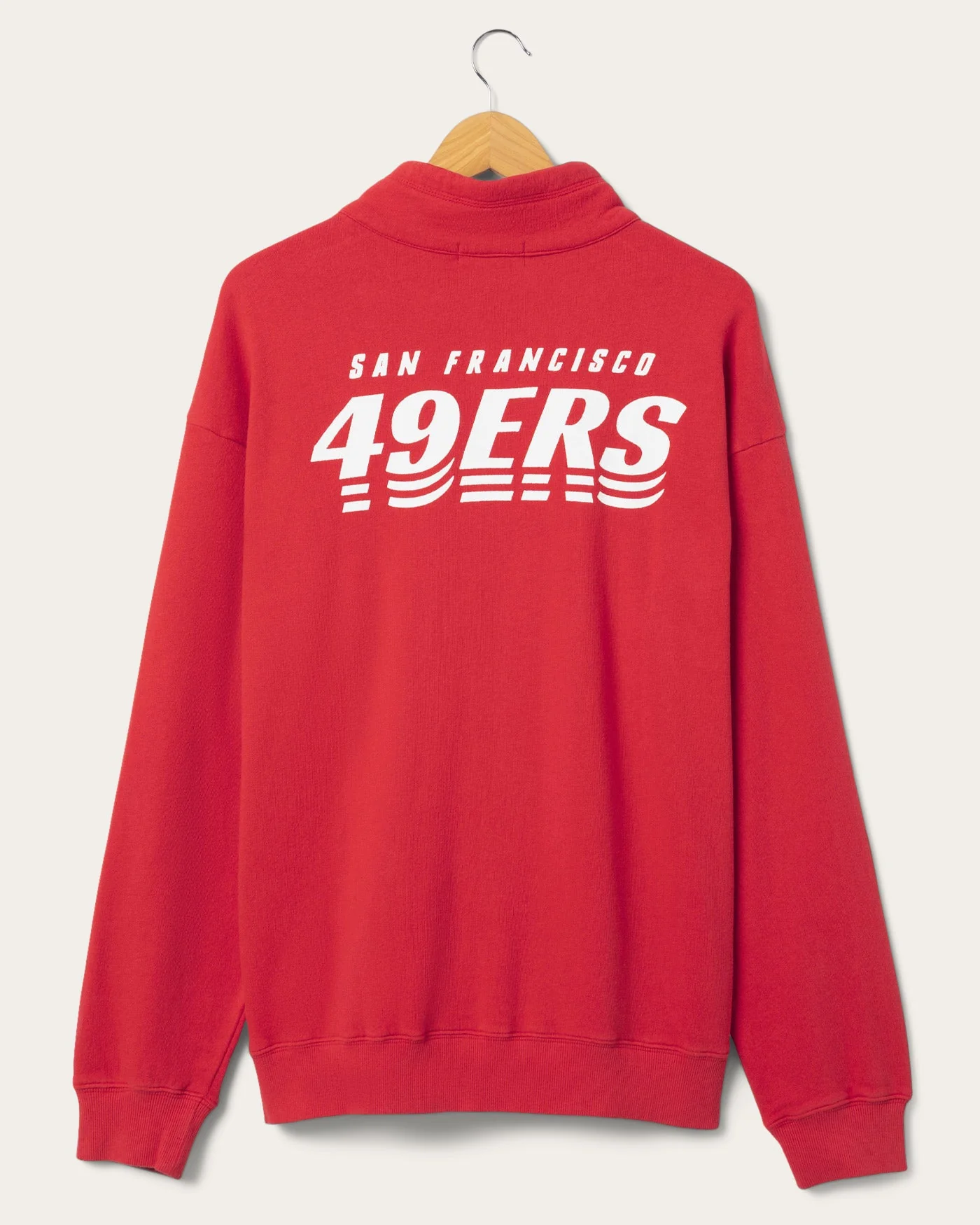 San Francisco 49ers Mock Button Up Fleece - Image 2