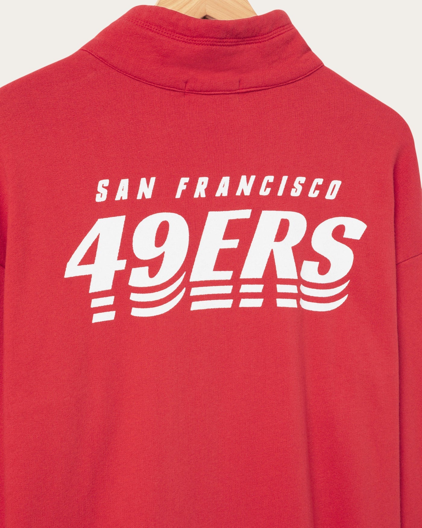 San Francisco 49ers Mock Button Up Fleece - Image 3