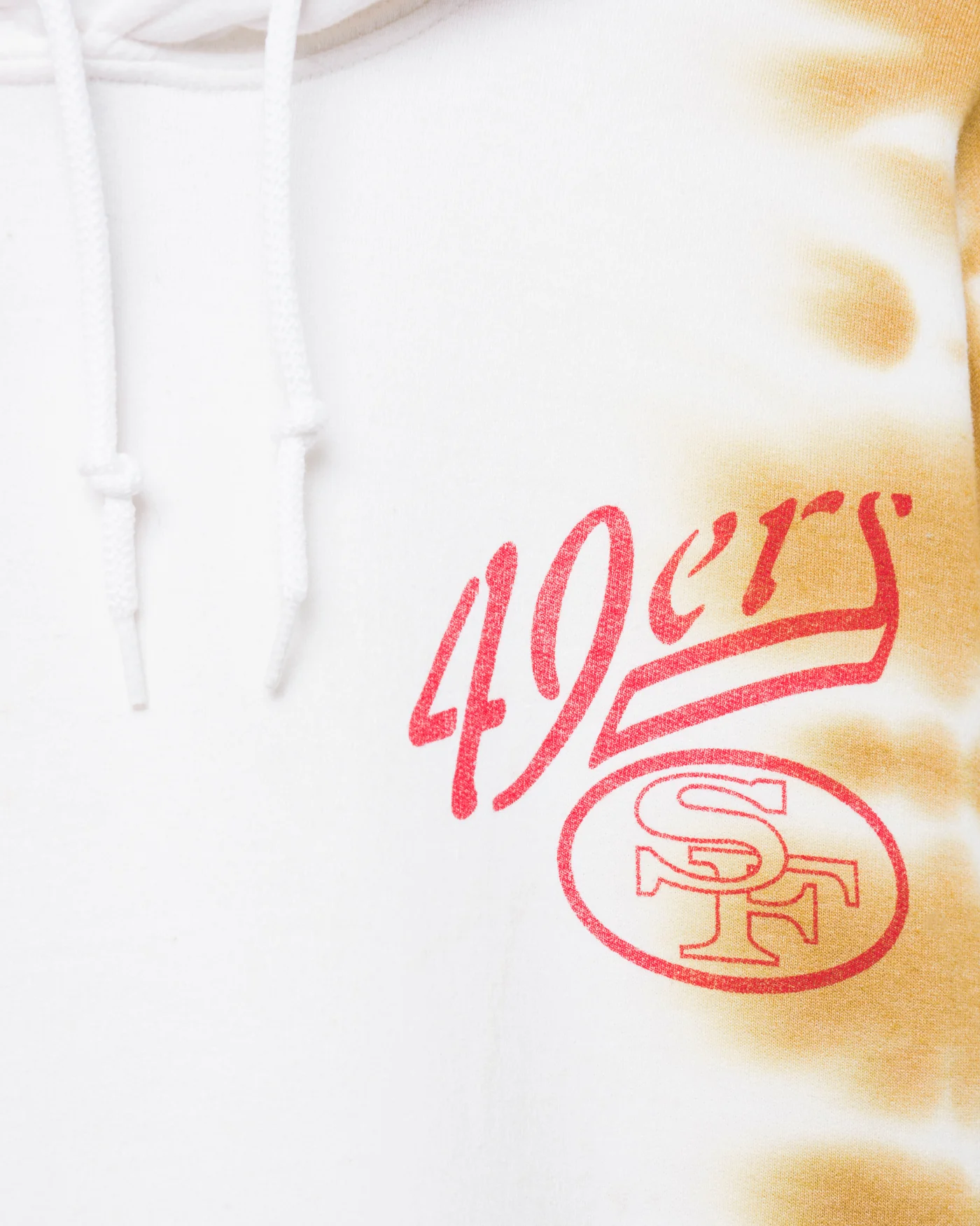 San Francisco 49ers Stitch Tie Dye Hoodie - Image 3