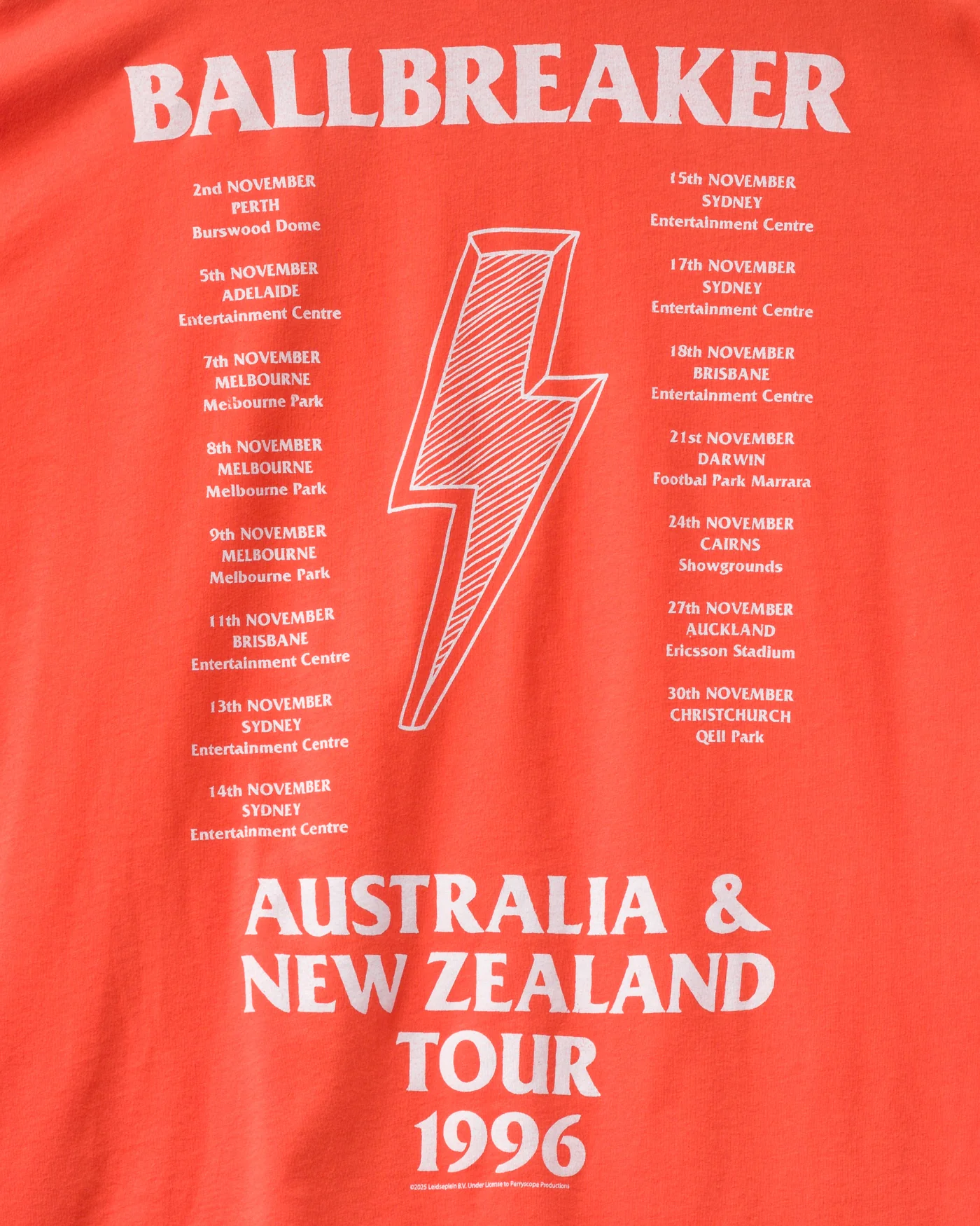 AC/DC Ballbreaker Tour Oversized Tee - Image 4