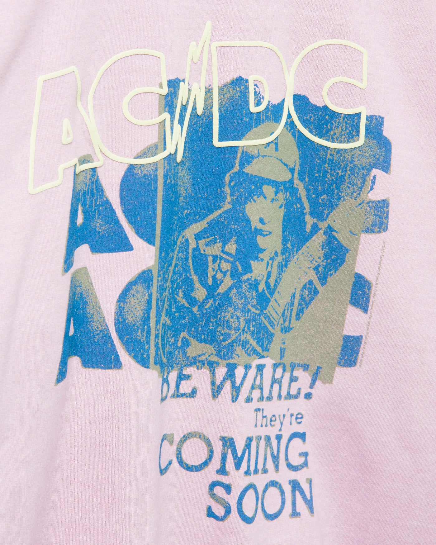 Unisex AC/DC Beware Flea Market Fleece - Image 3