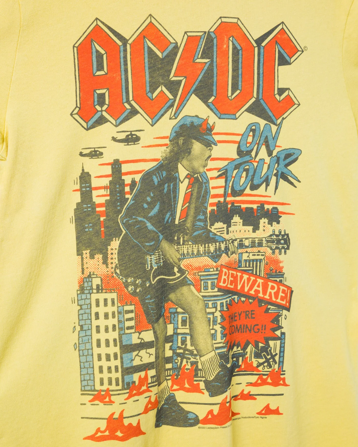 AC/DC Beware Vintage Tee - Image 4