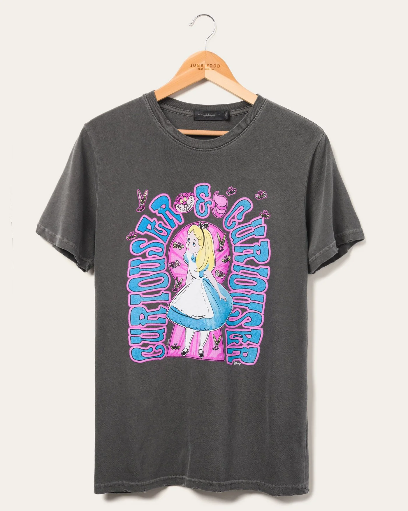 Disney's Alice In Wonderland Curiouser Vintage Tee