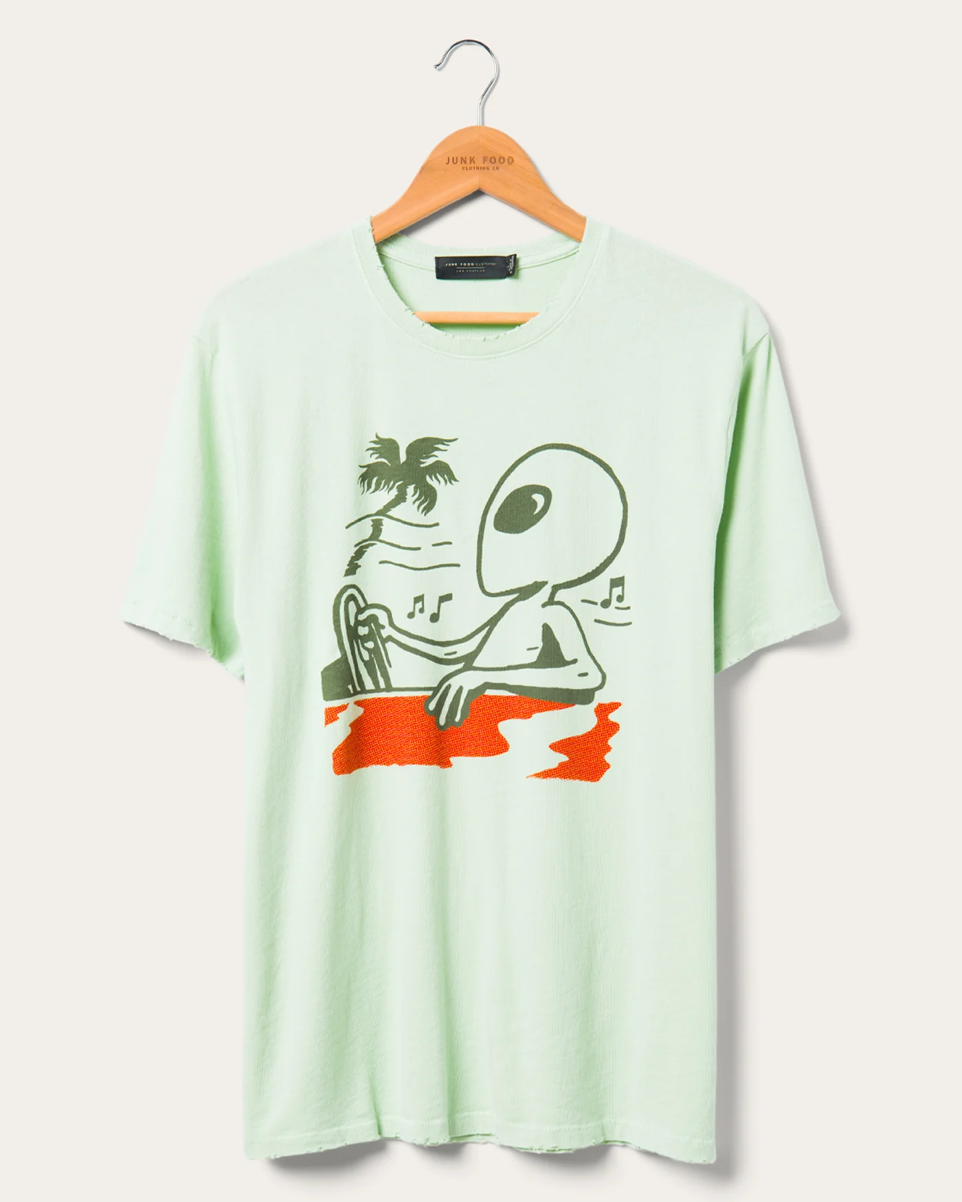 Alien Driving Vintage Tee