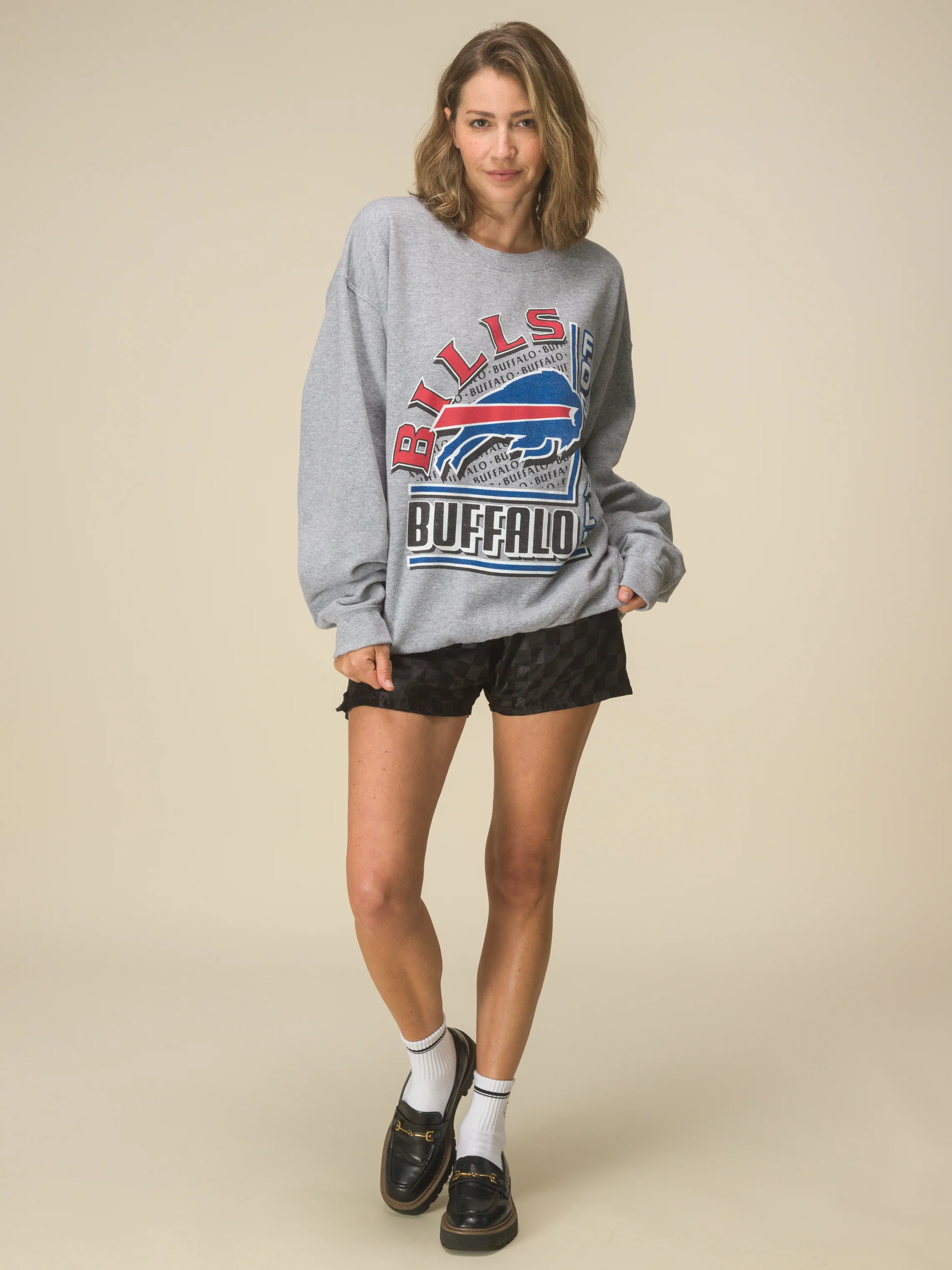 Buffalo Bills Backfield Crew Fleece - Image 2