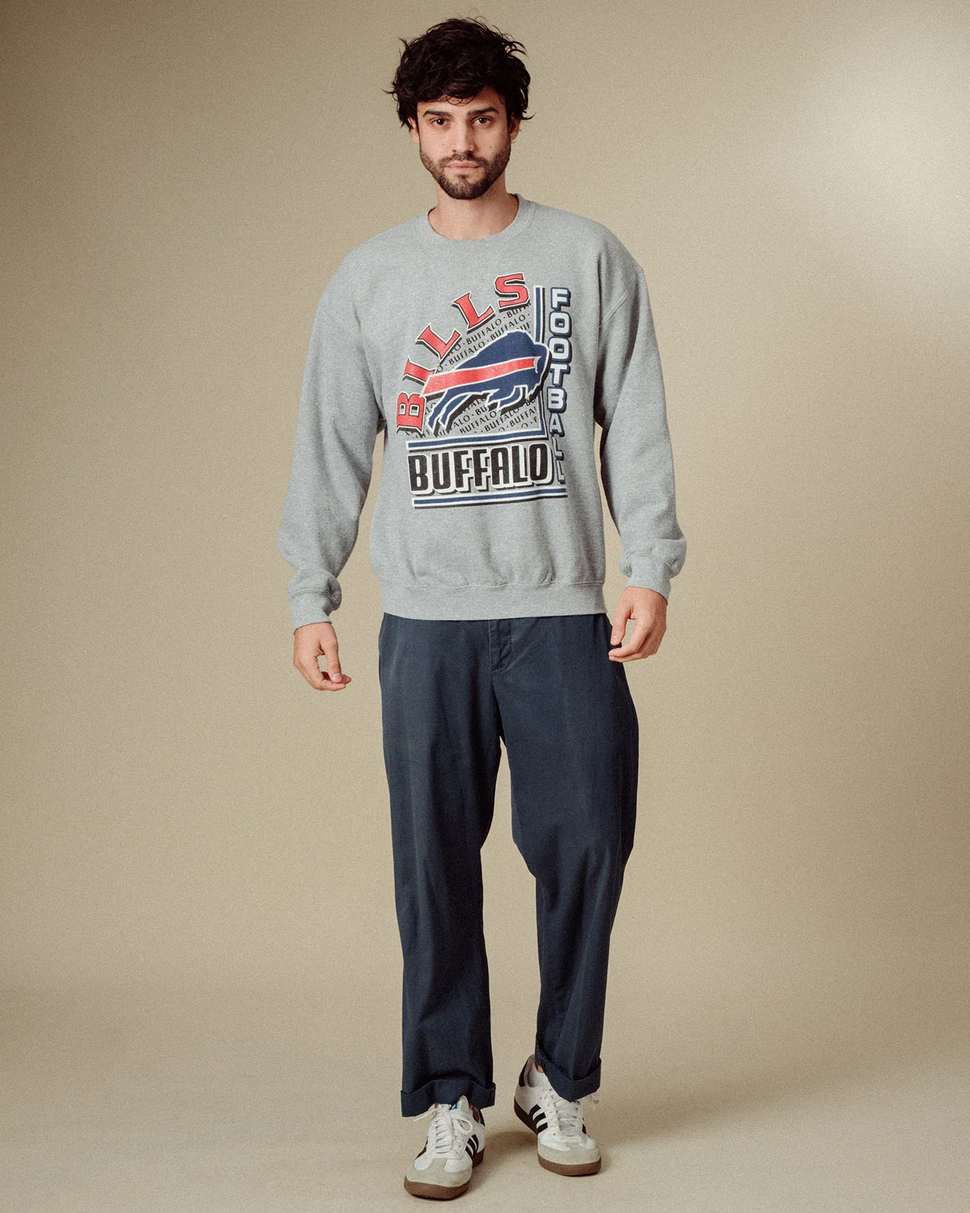 Buffalo Bills Backfield Crew Fleece - Image 4