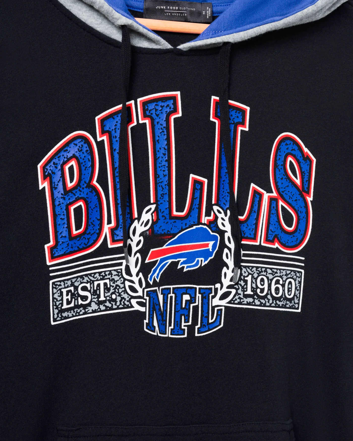 Buffalo Bills Tri Color Block Hoodie - Image 3