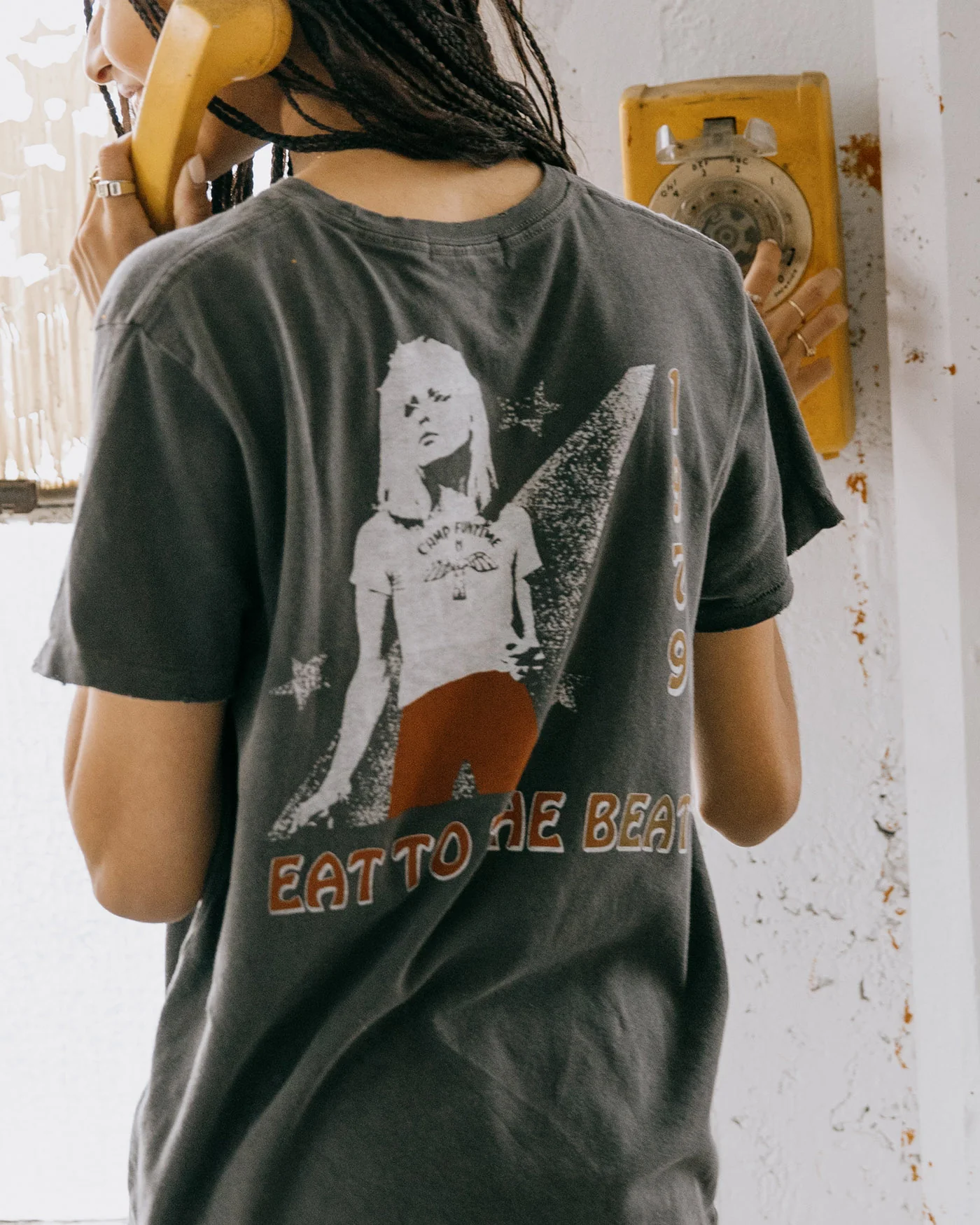 Women's Blondie Glitter Vintage Tee - Image 4