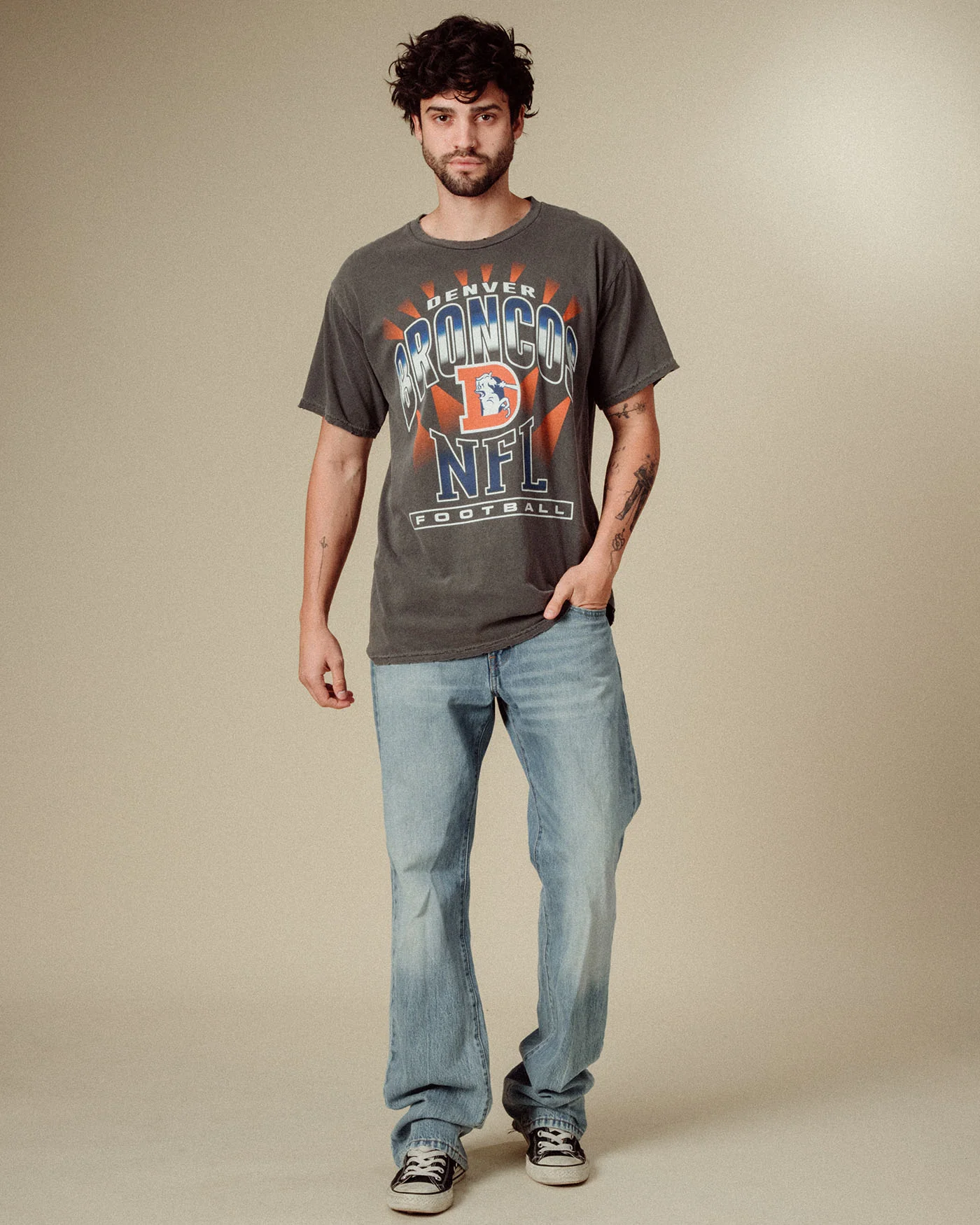 Denver Broncos Chrome Flea Market Tee - Image 2