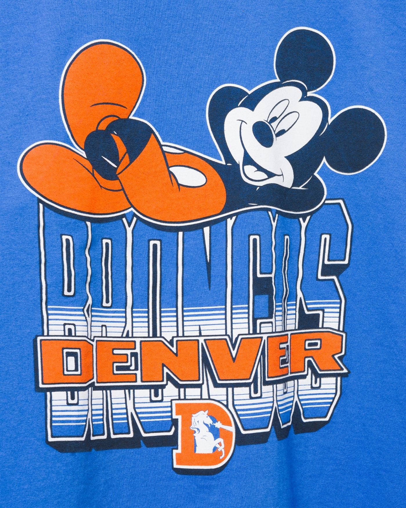 Denver Broncos Mickey Kick Back Tee - Image 3