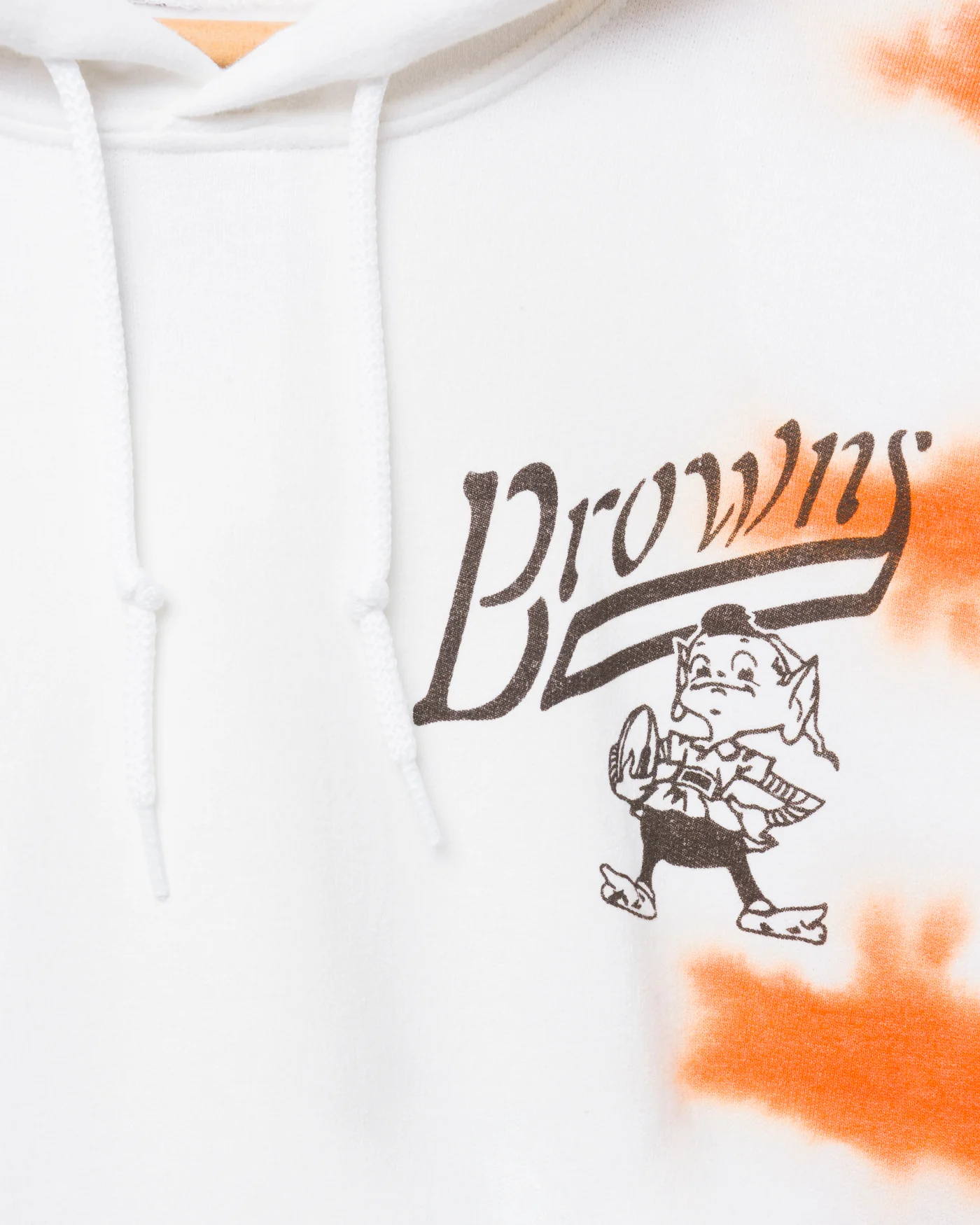Cleveland Browns Stitch Tie Dye Hoodie - Image 3