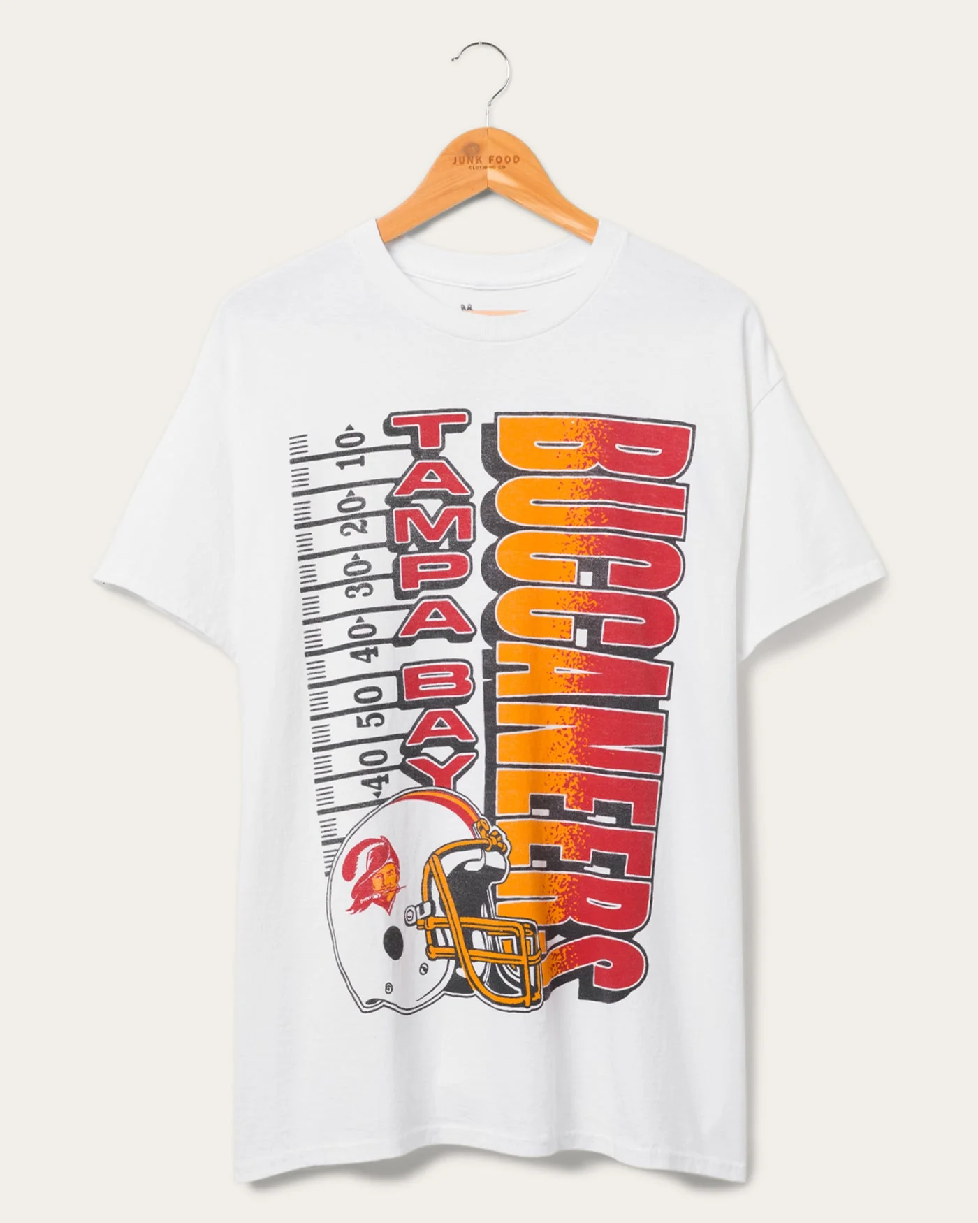 Tampa Bay Buccaneers Yardage Flea Market Tee