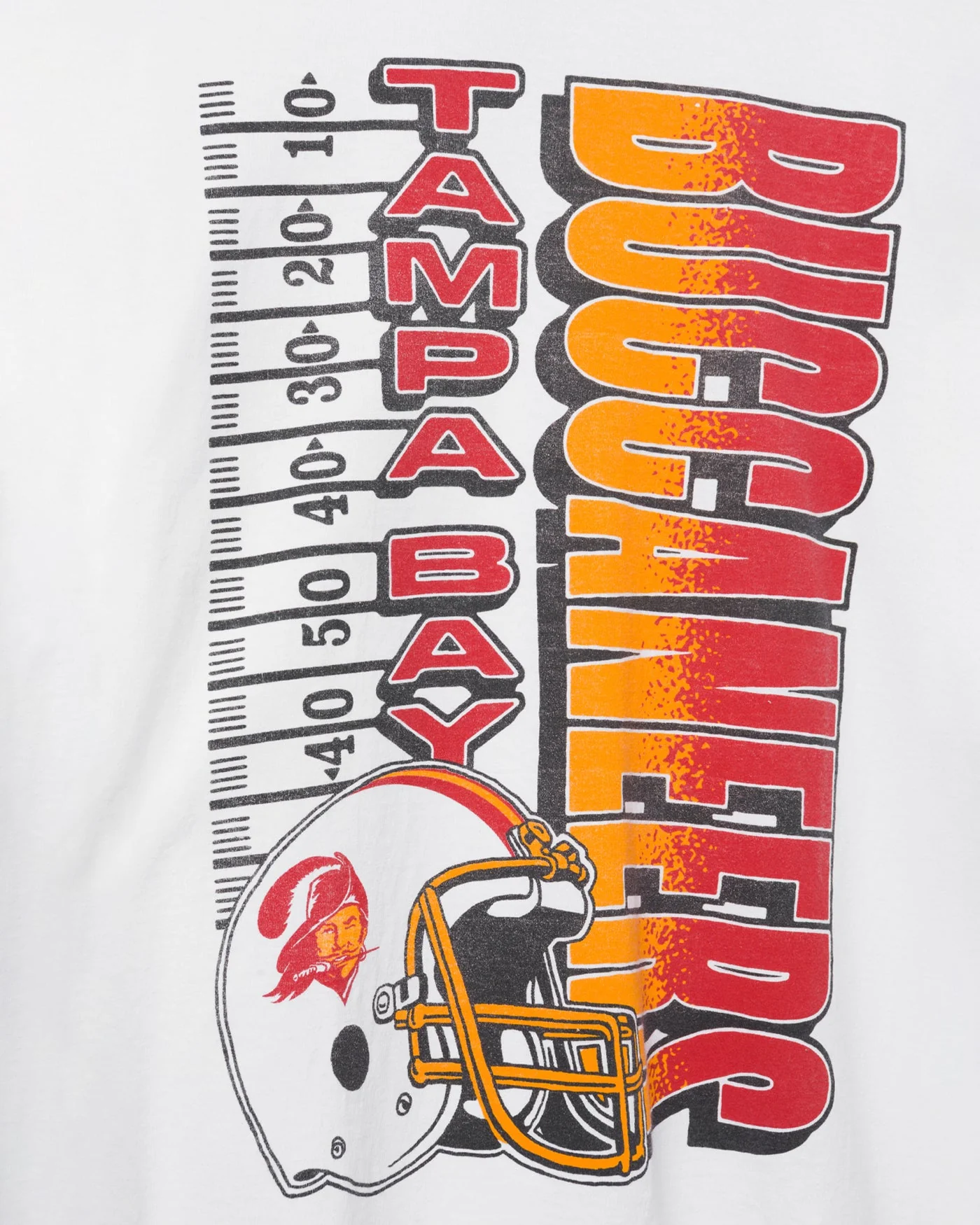 Tampa Bay Buccaneers Yardage Flea Market Tee - Image 3