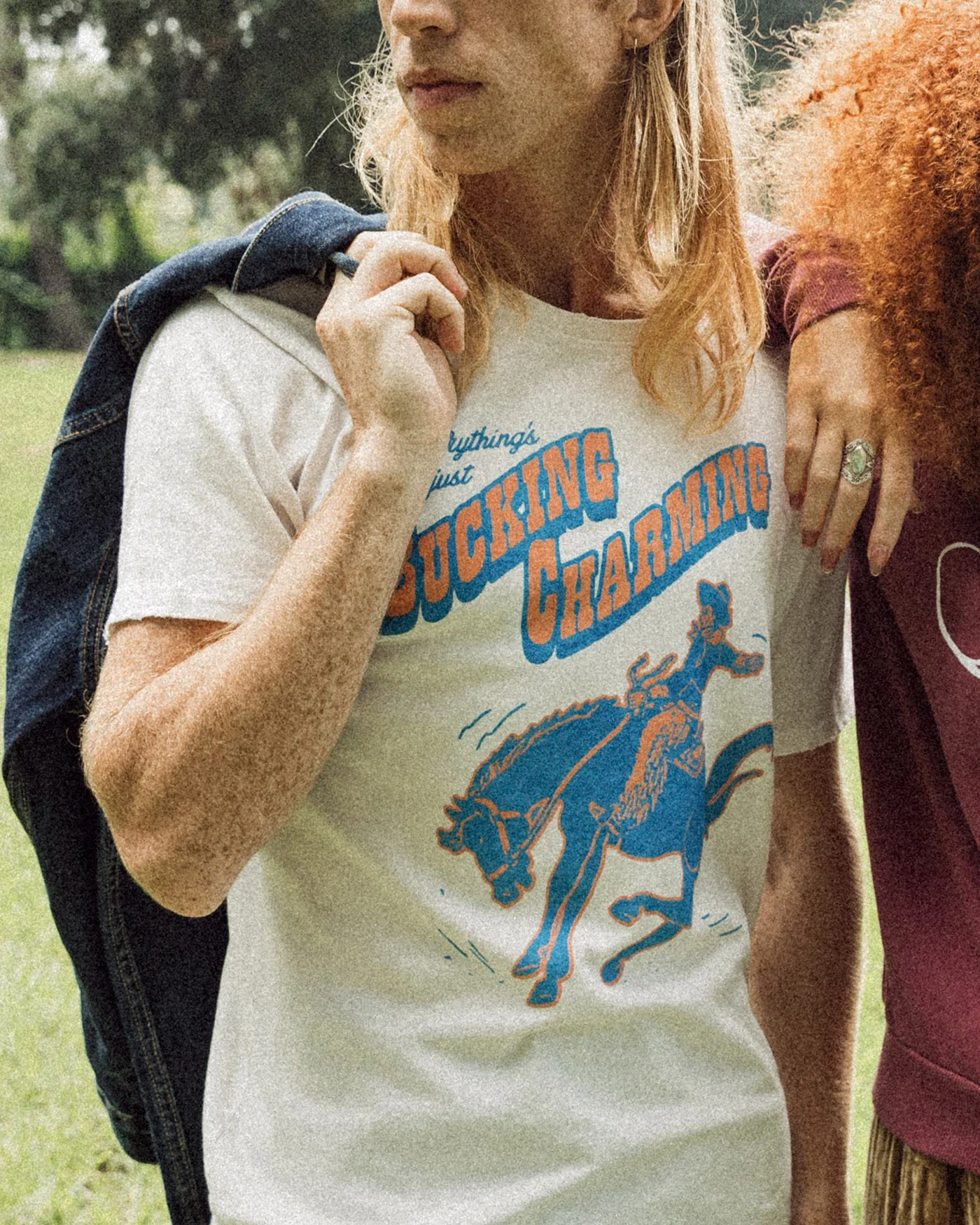 Bucking Charming Vintage Tee - Image 2