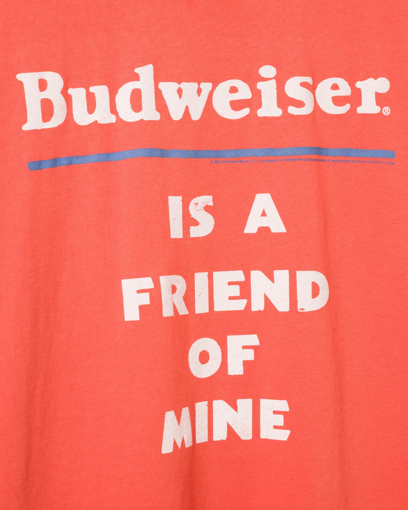 Budweiser is a Friend of Mine Vintage Tee - Image 3