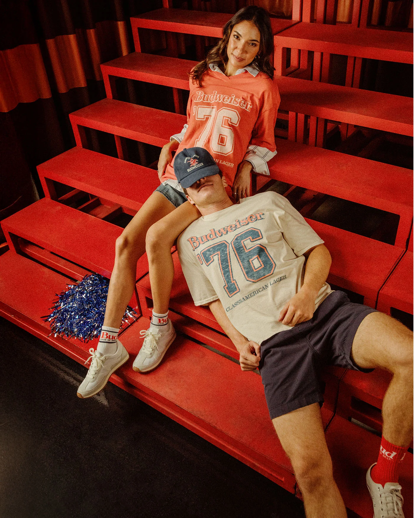 Budweiser King of Beers '76 Hockey Tee - Image 2