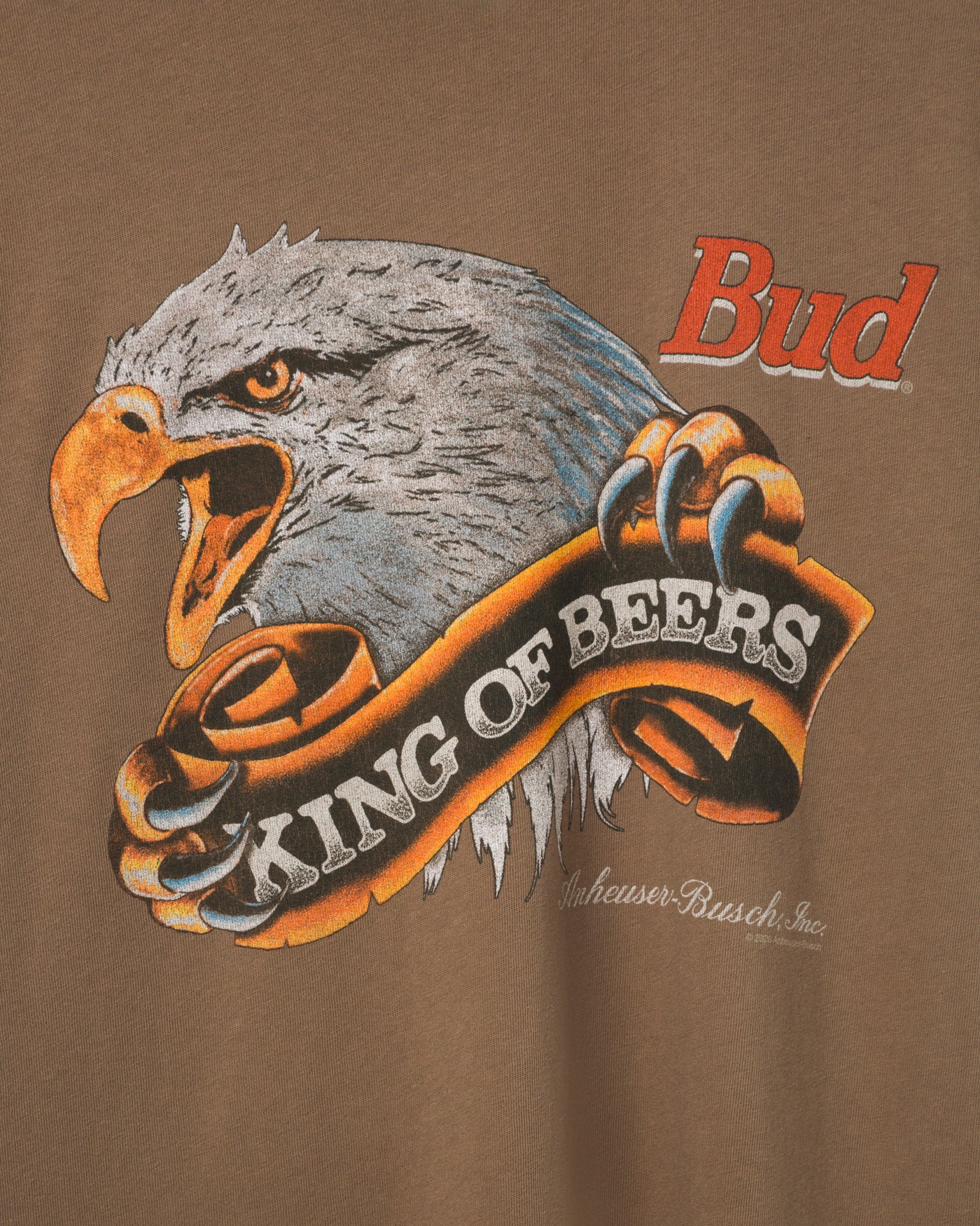 Budweiser King of Beers Eagle Vintage Tee - Image 4