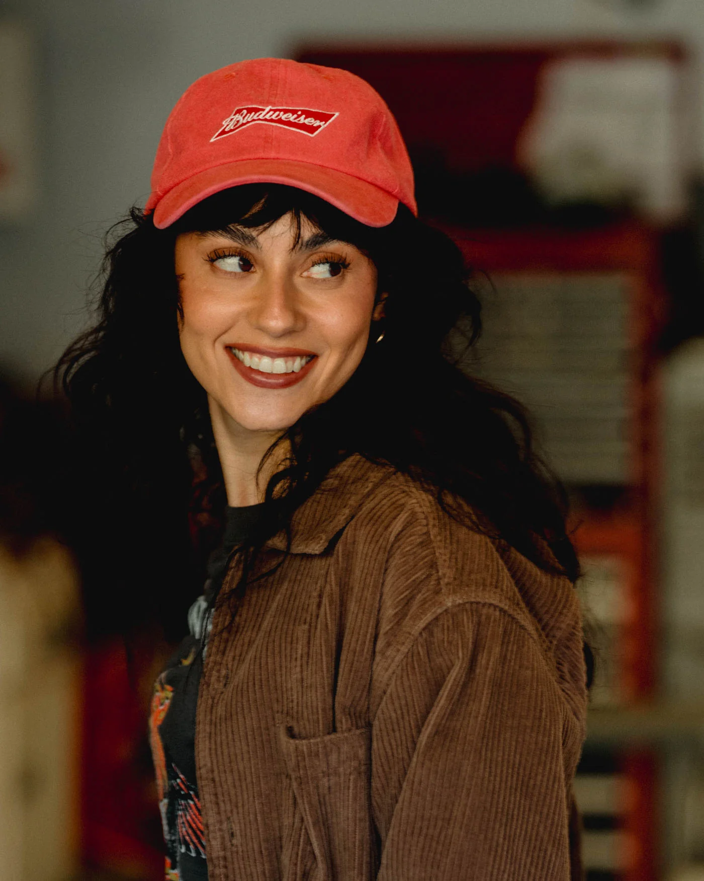 Budweiser Logo 90's Hat - Image 3