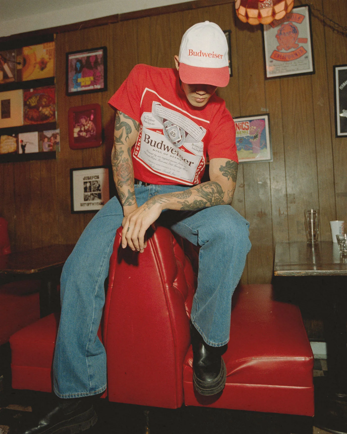 Budweiser Two-Tone Hat - Image 3