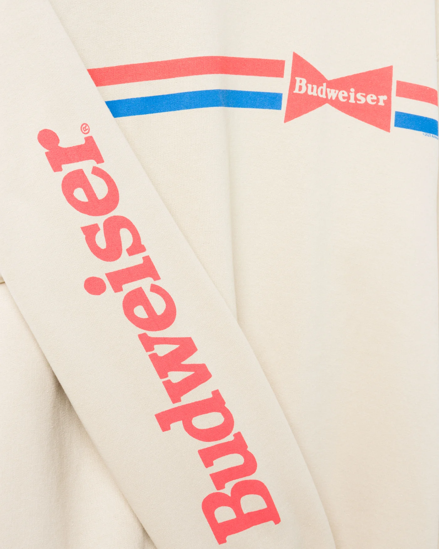 Budweiser Striped Flea Market Fleece - Image 5