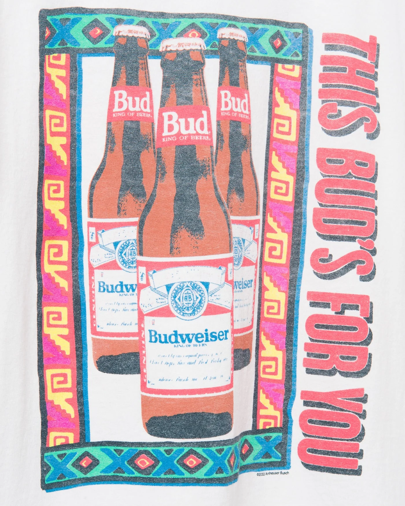 Budweiser This Bud's For You Frame Flea Market Tee - Image 4