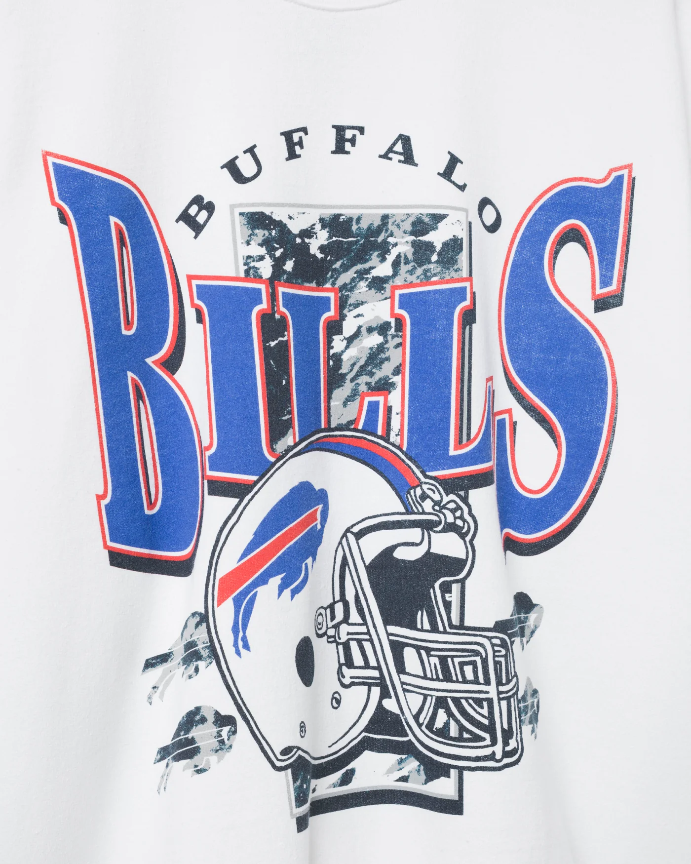 Buffalo Bills Conversion Flea Market Crew Fleece - Image 3
