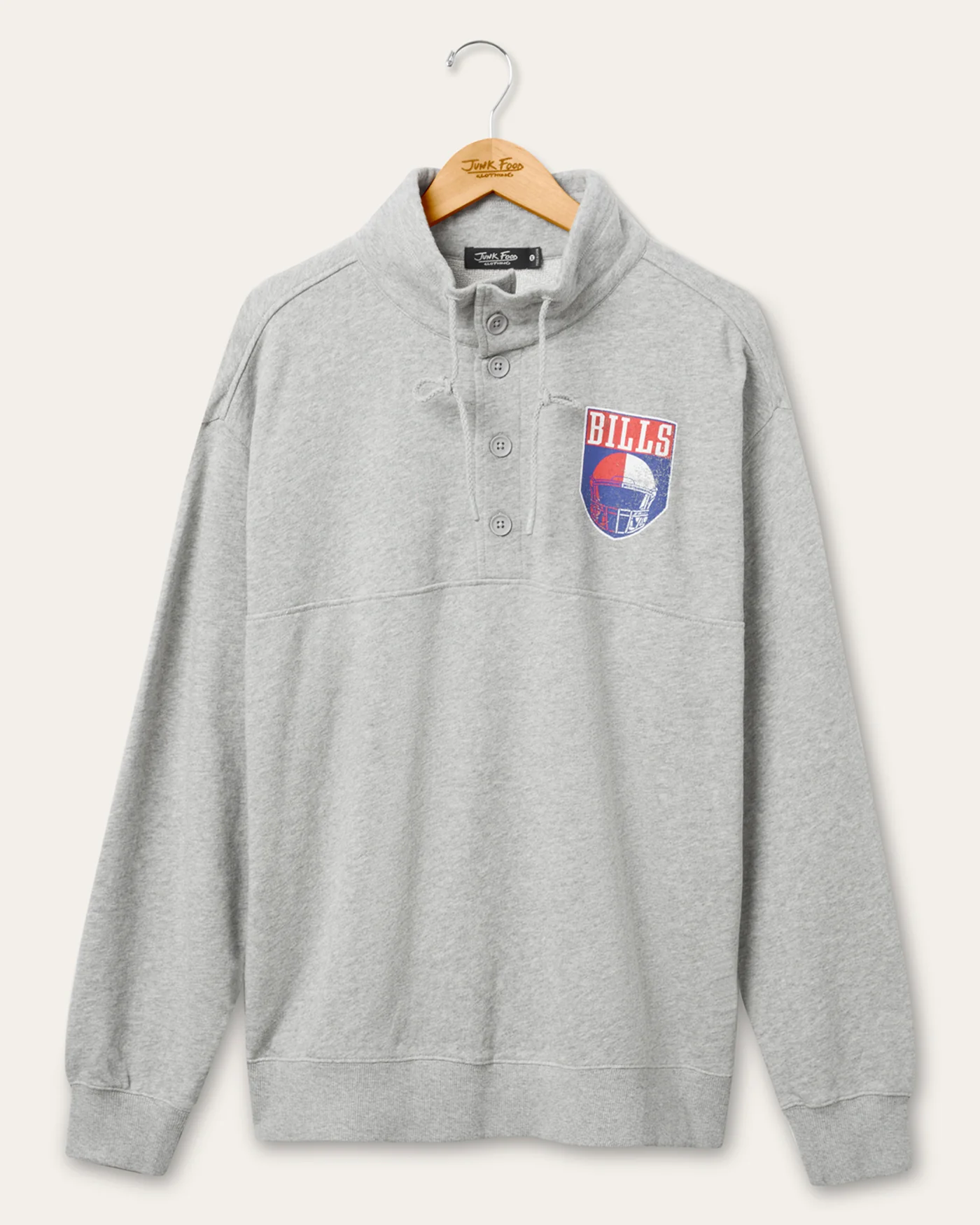 Buffalo Bills Slant Button Up Fleece
