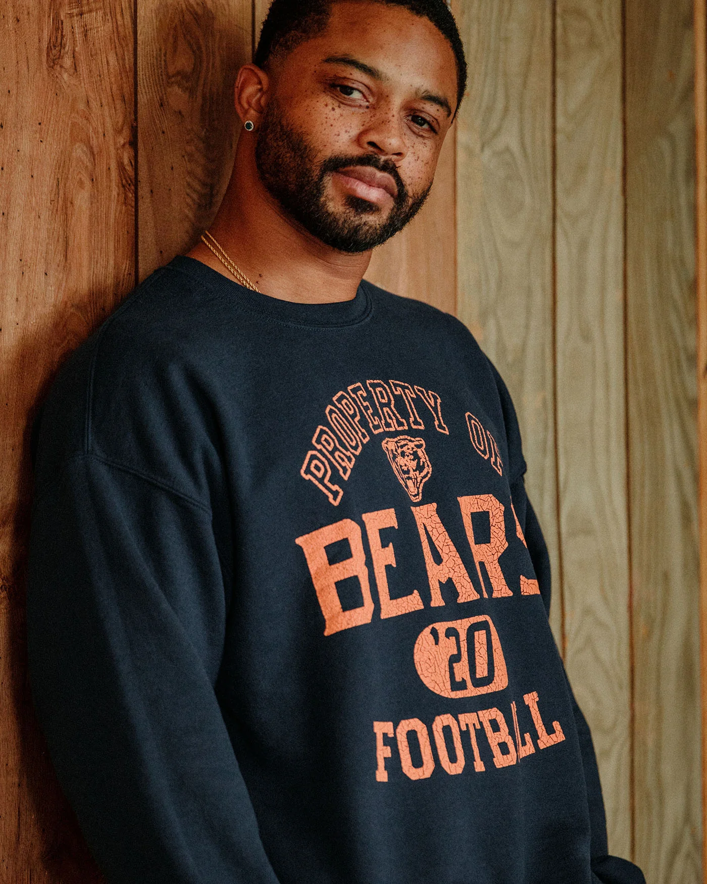 Chicago Bears Property Flea Market Crew Fleece - Image 2