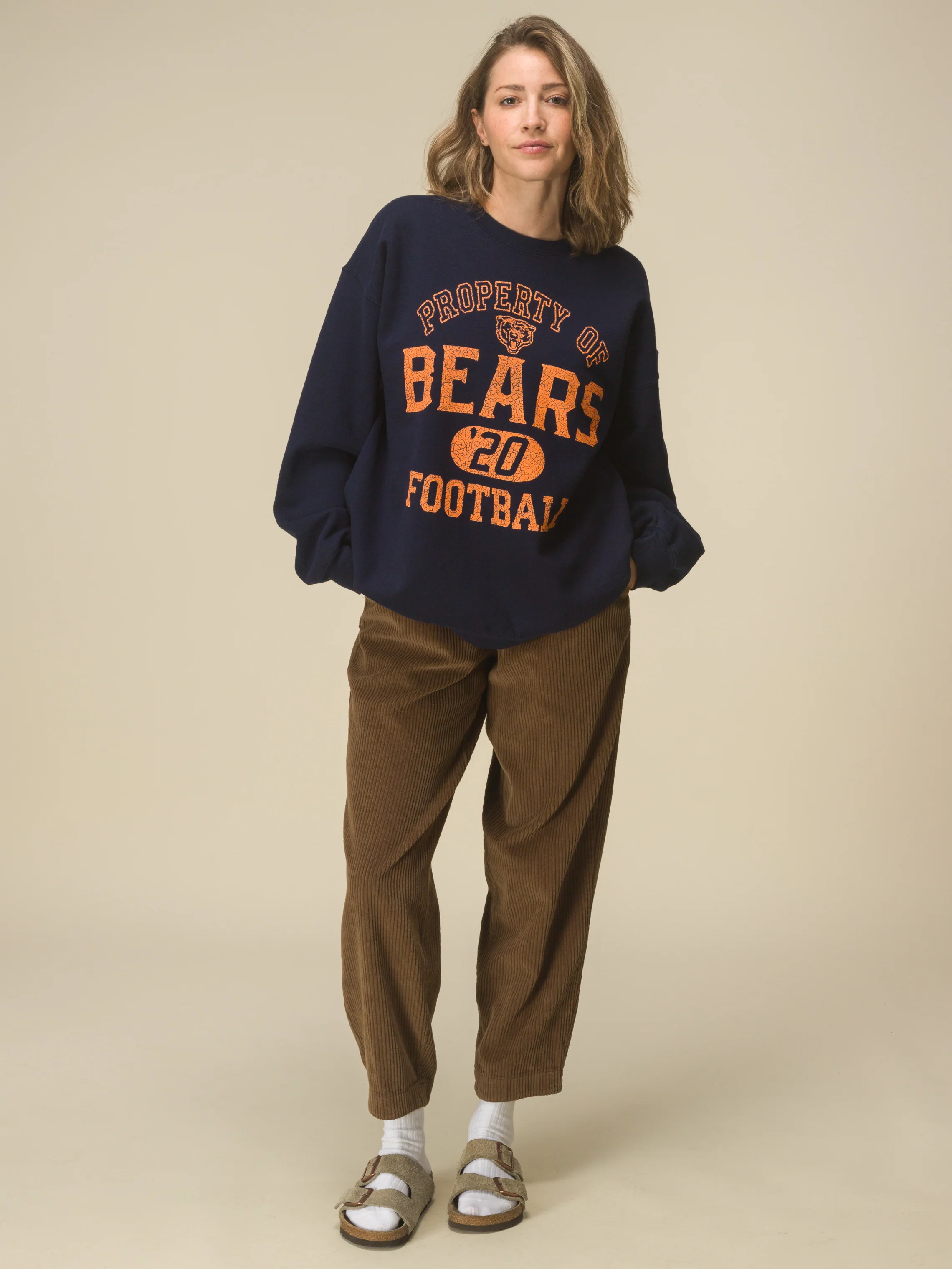 Chicago Bears Property Flea Market Crew Fleece - Image 4