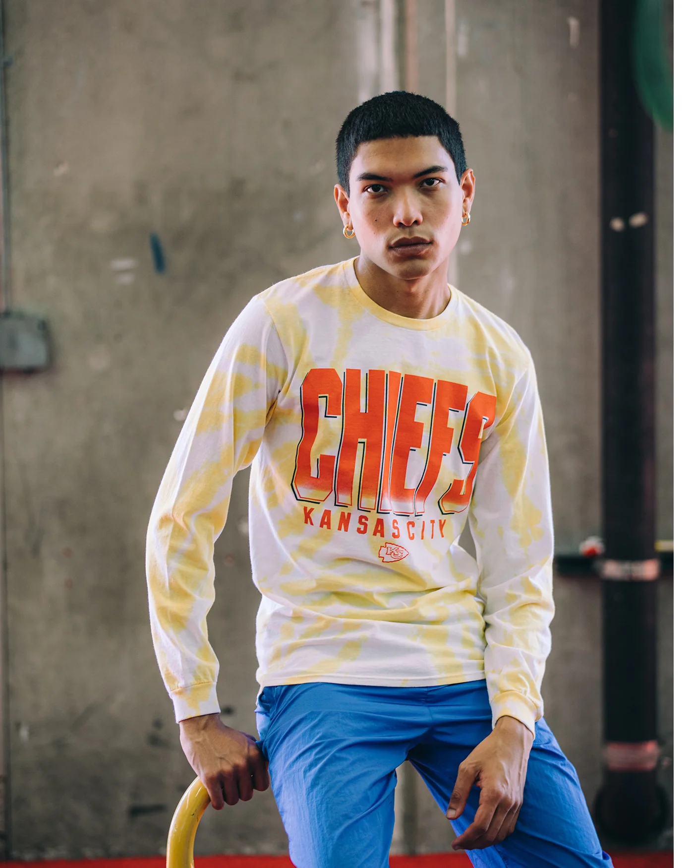 Chiefs Game Time Tie Dye Long Sleeve - Image 2