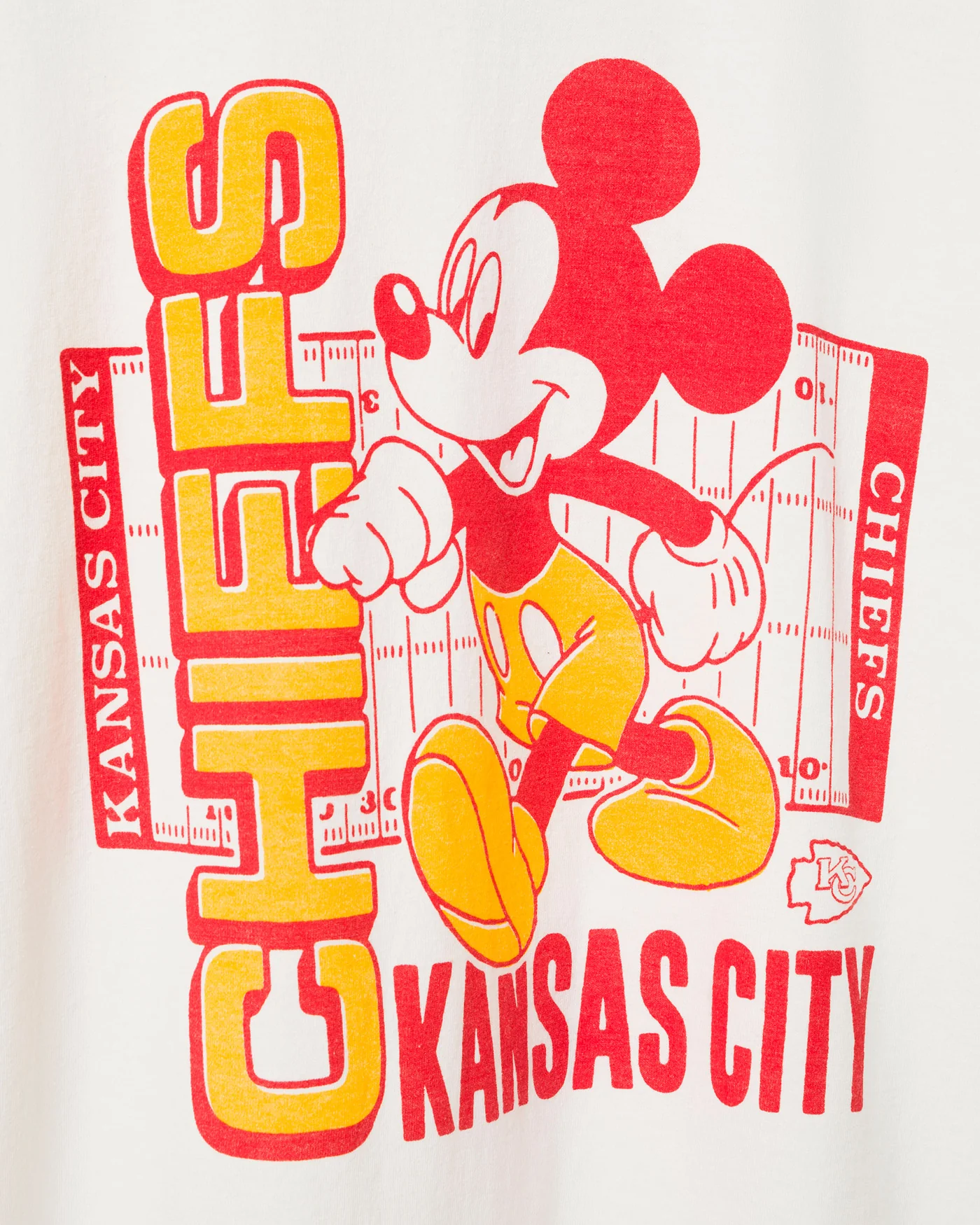 Kansas City Chiefs Mickey Field Tee - Image 3