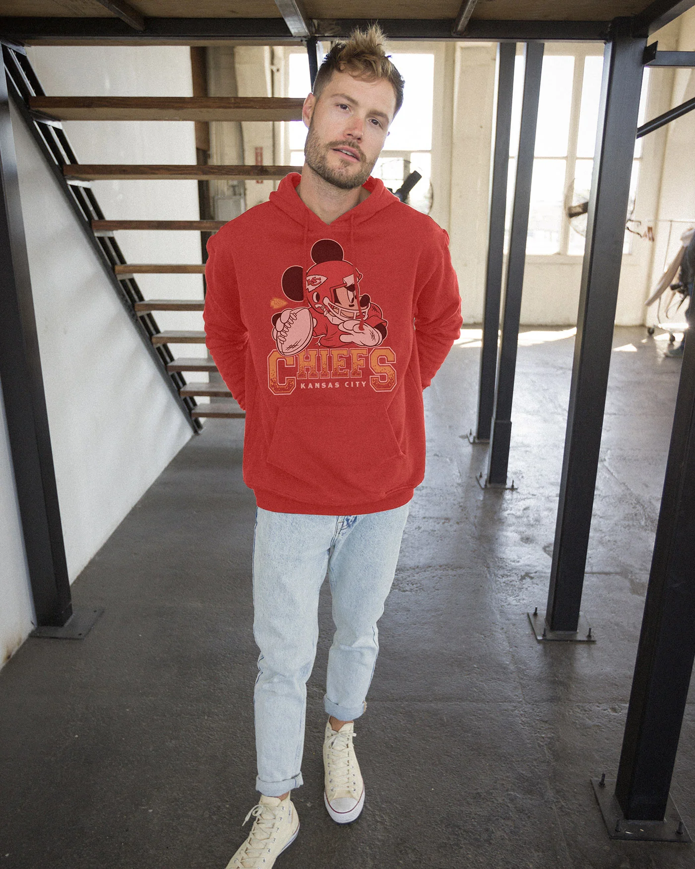 Chiefs Mickey Qb Hoodie - Image 2