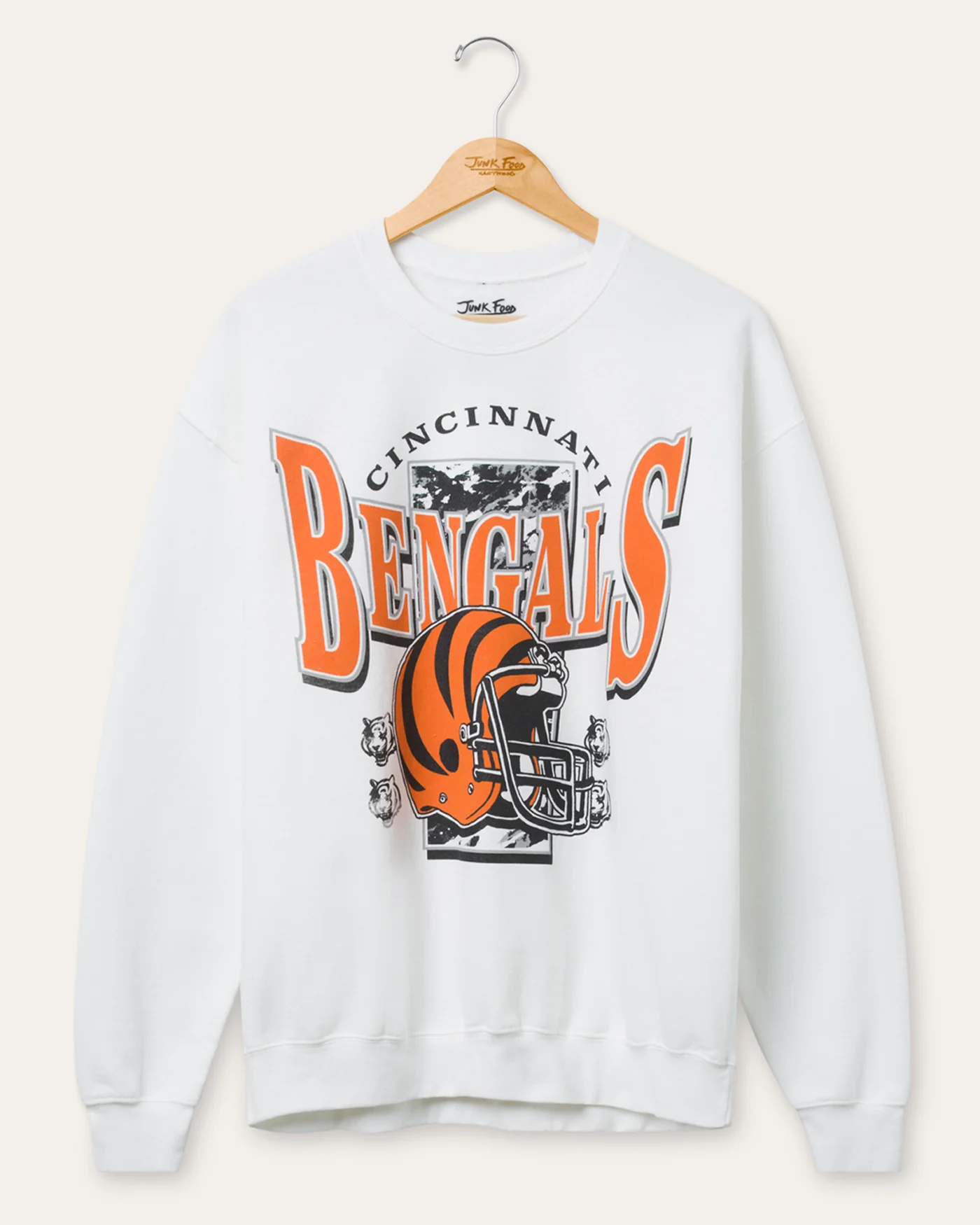 Cincinnati Bengals Conversion Flea Market Crew Fleece