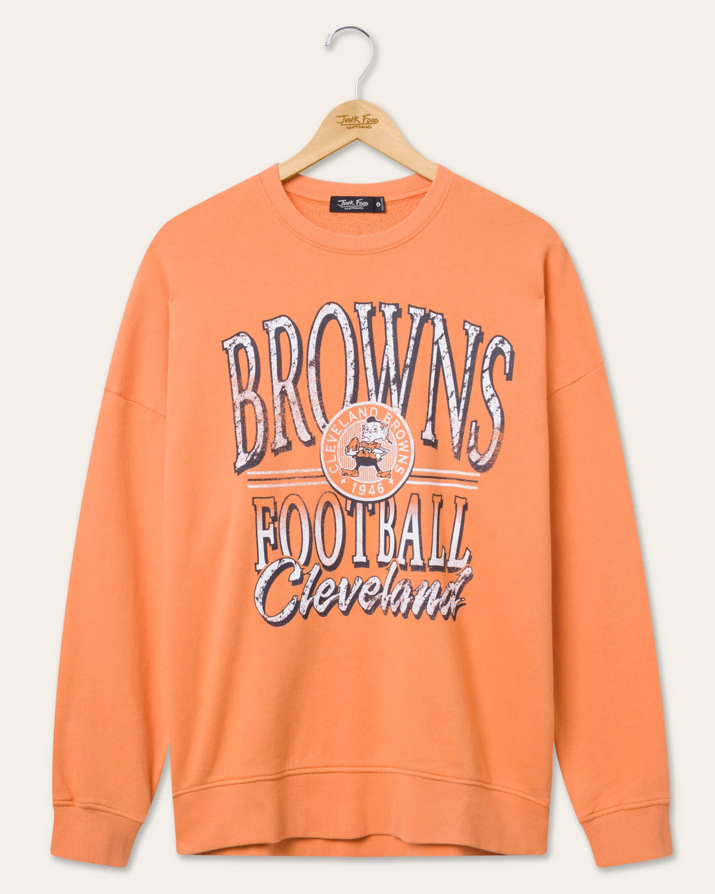 Cleveland Browns Lateral Crew Fleece