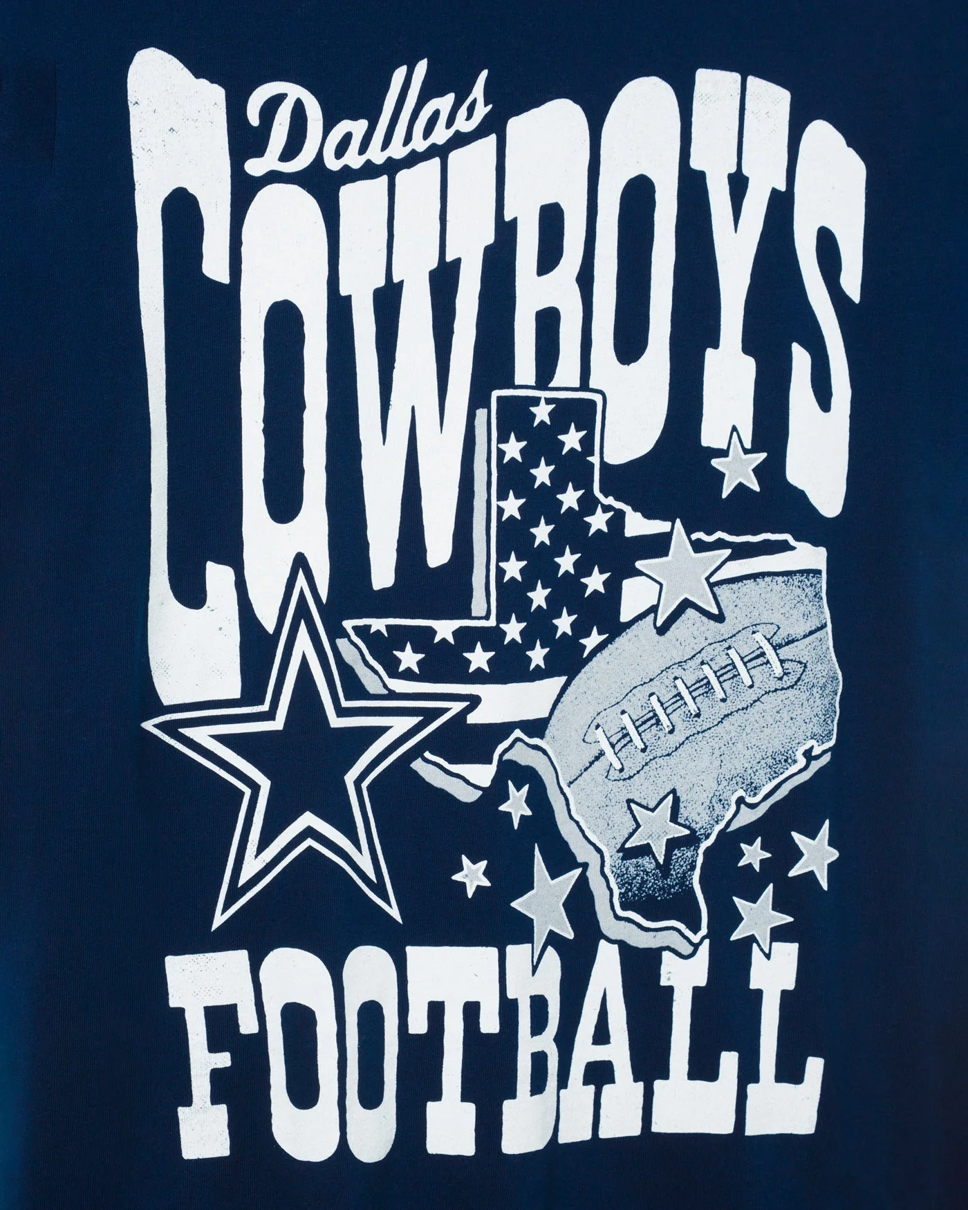 Dallas Cowboys Texas Vintage Tee - Image 3