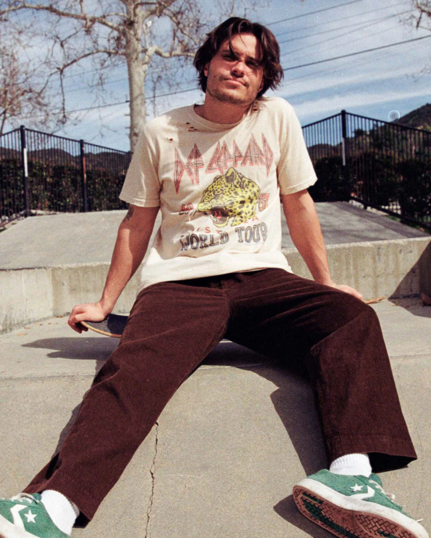Def Leppard Hysteria Vintage Destroy Tee - Image 3