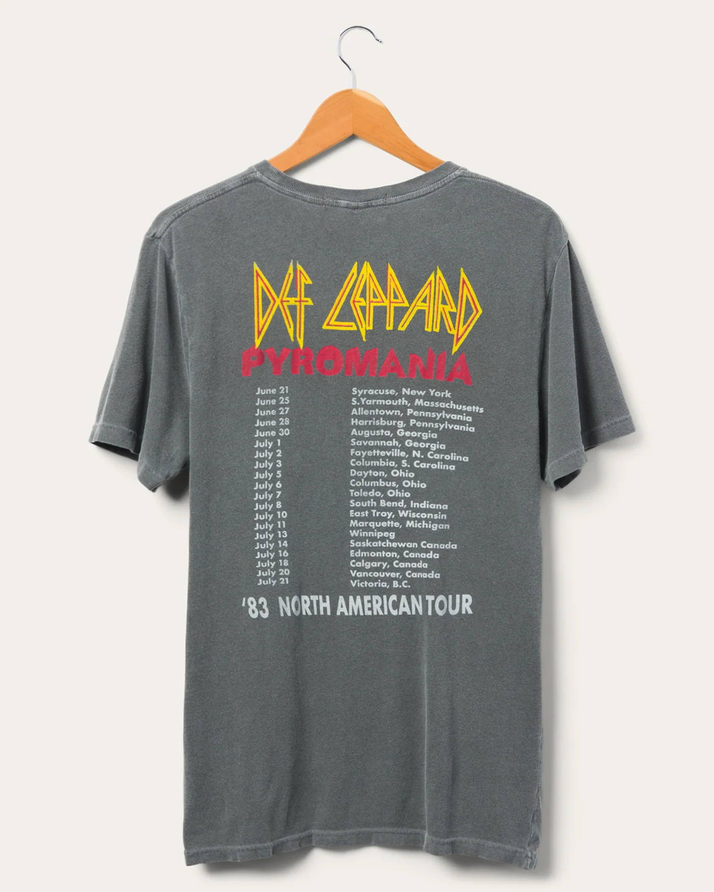 Def Leppard Pyromania Vintage Tee - Image 2