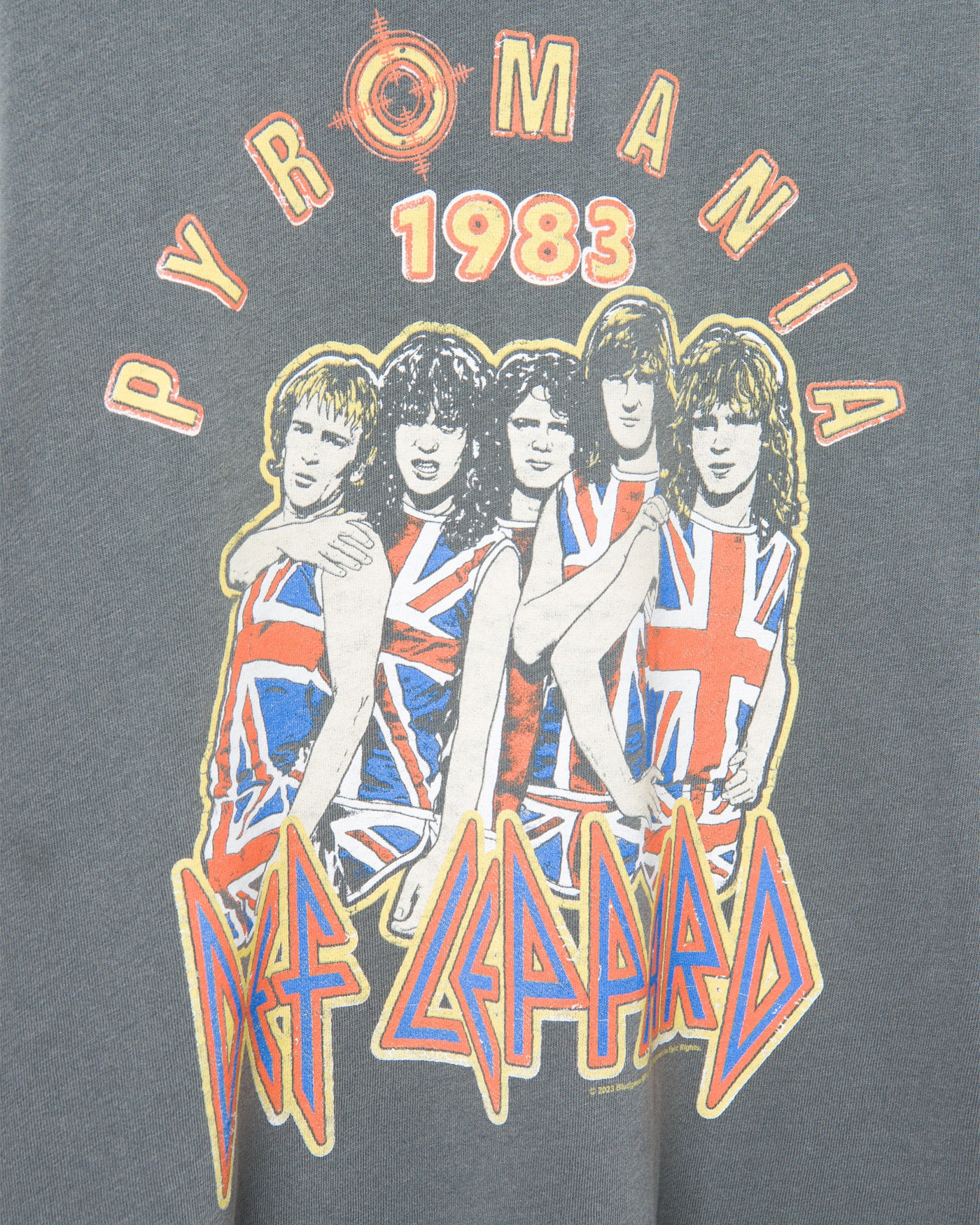 Def Leppard Pyromania Vintage Tee - Image 4