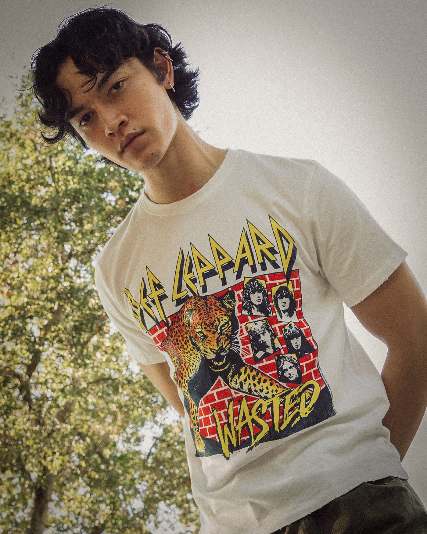 Def Leppard Wasted Vintage Tee - Image 2