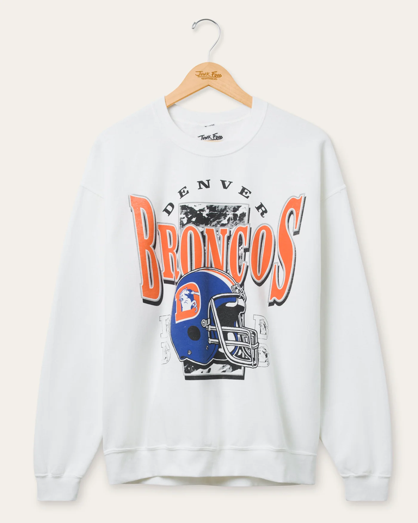 Denver Broncos Conversion Flea Market Crew Fleece