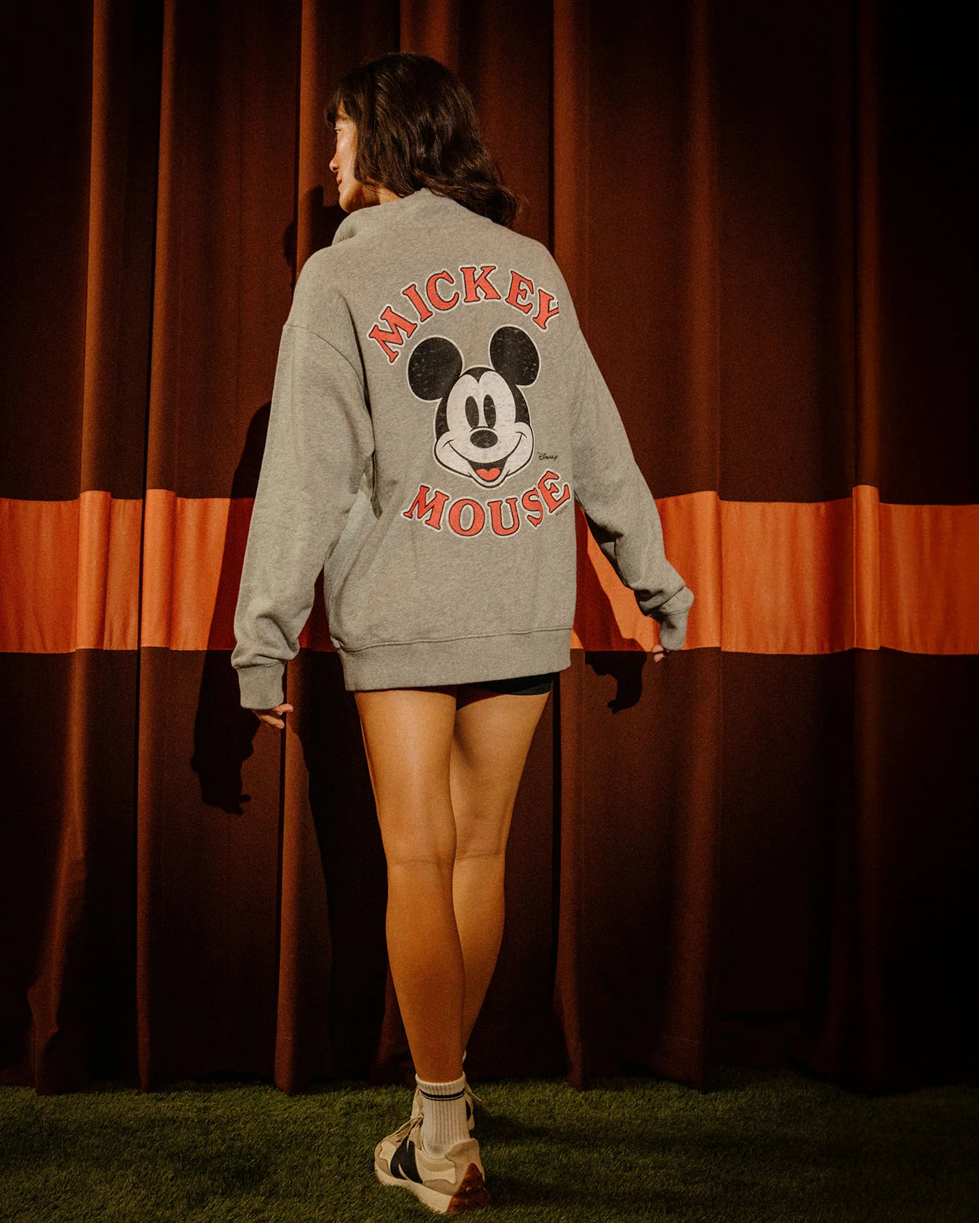 Disney Mock Neck Button Up Fleece - Image 2