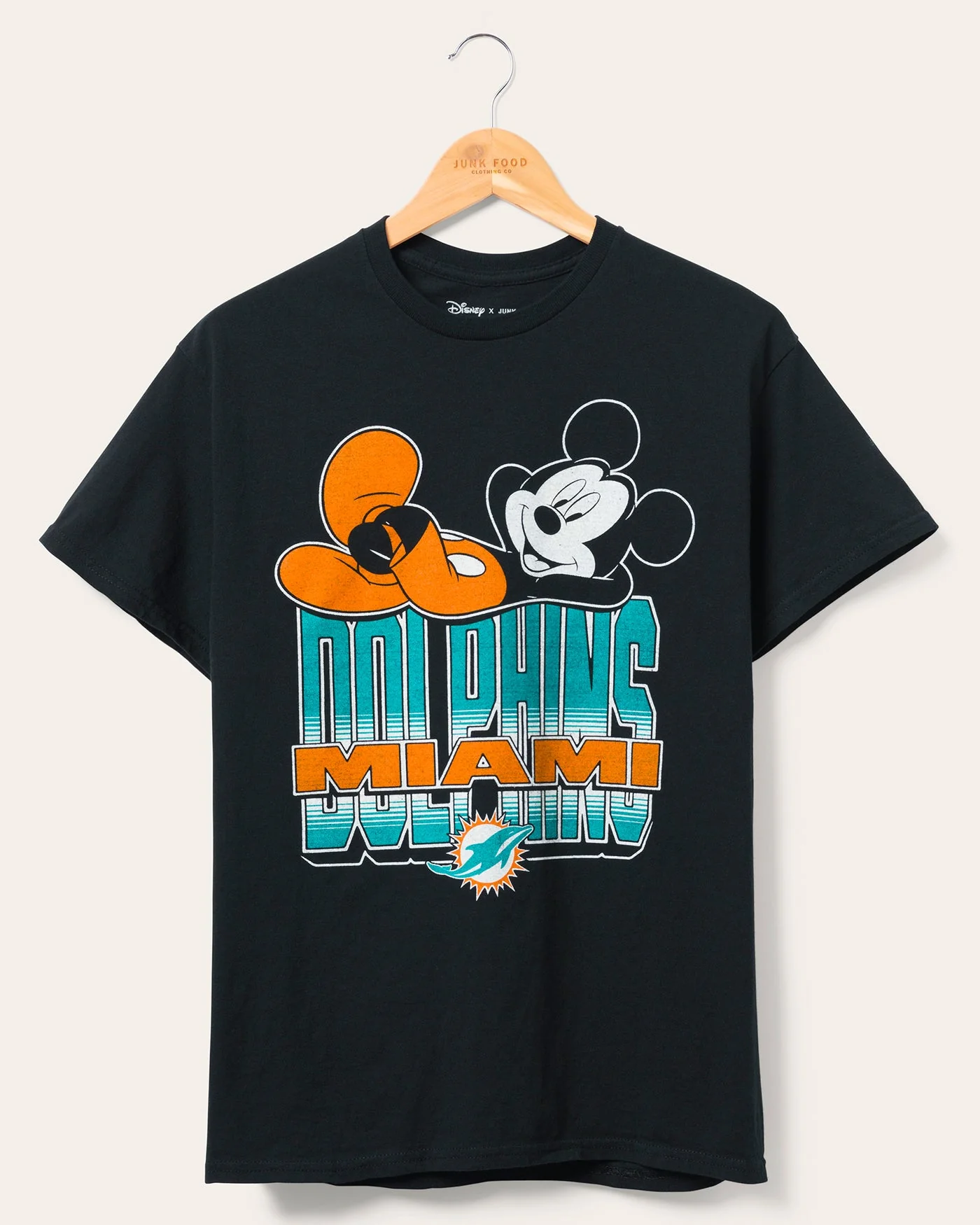 Miami Dolphins Mickey Kick Back Tee