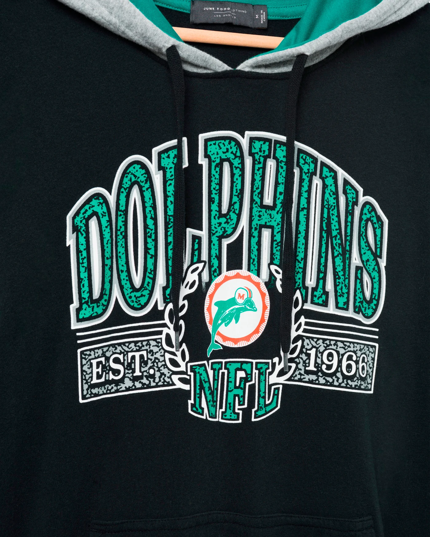 Miami Dolphins Tri Color Block Hoodie - Image 3