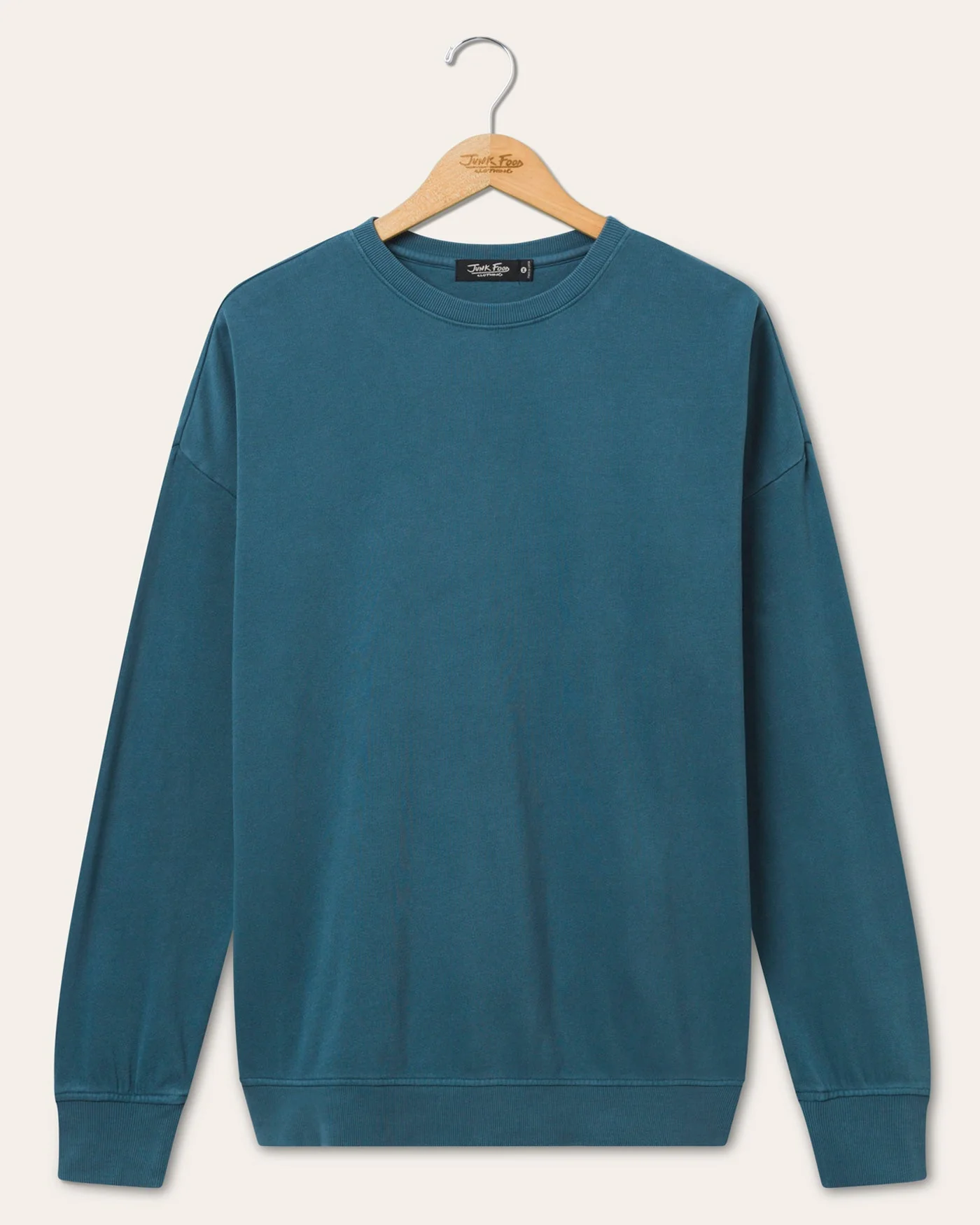 Drop Shoulder French Terry Crew Fleece