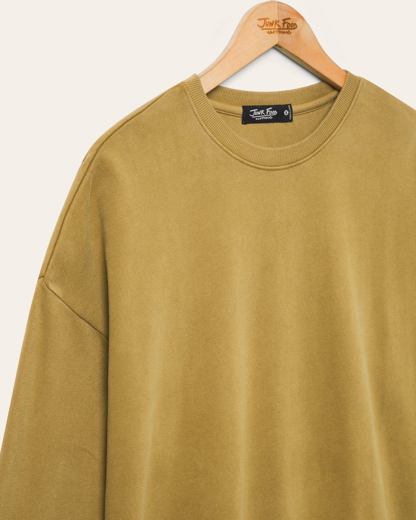 Drop Shoulder French Terry Crew Fleece - Image 3