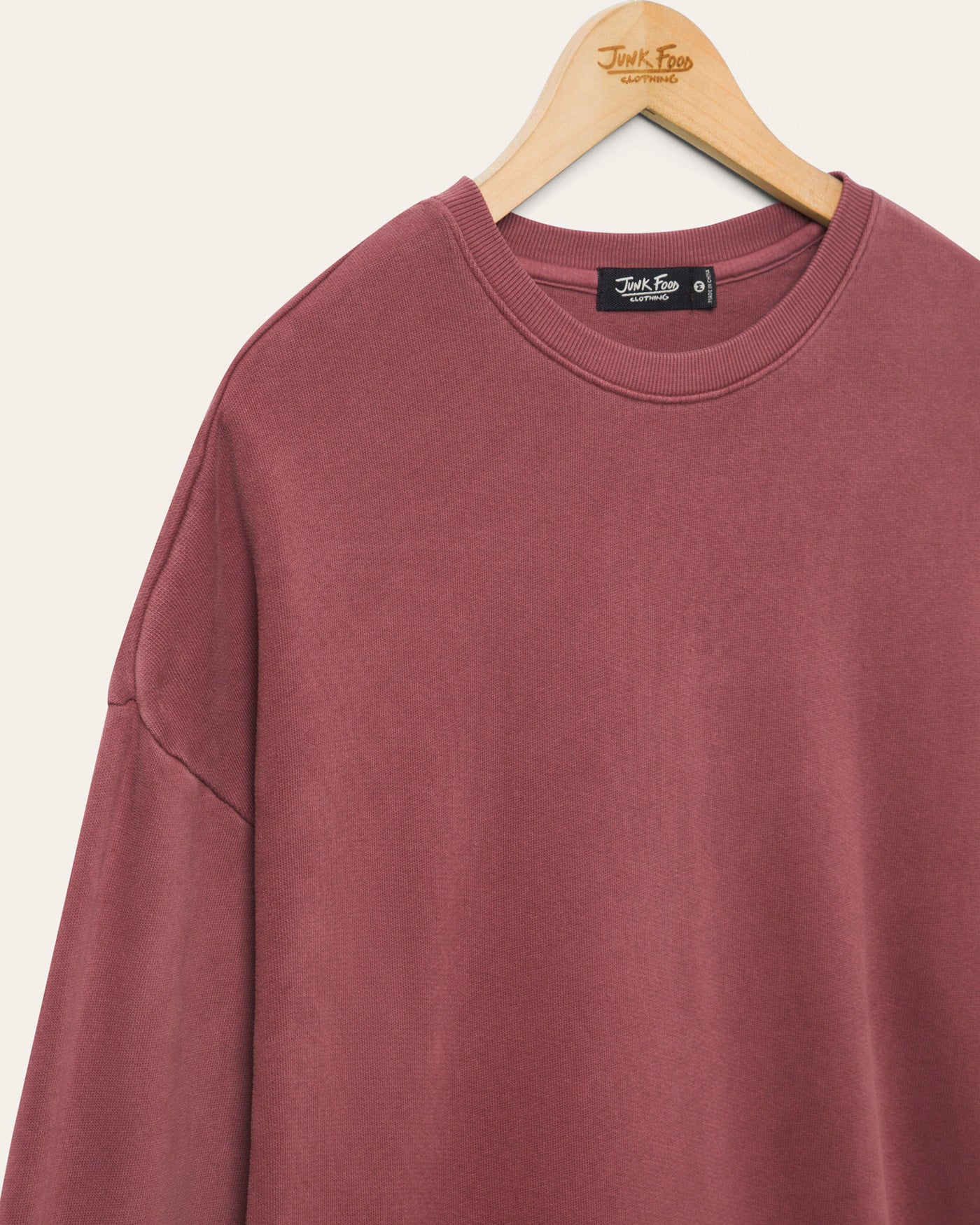 Drop Shoulder French Terry Crew Fleece - Image 3